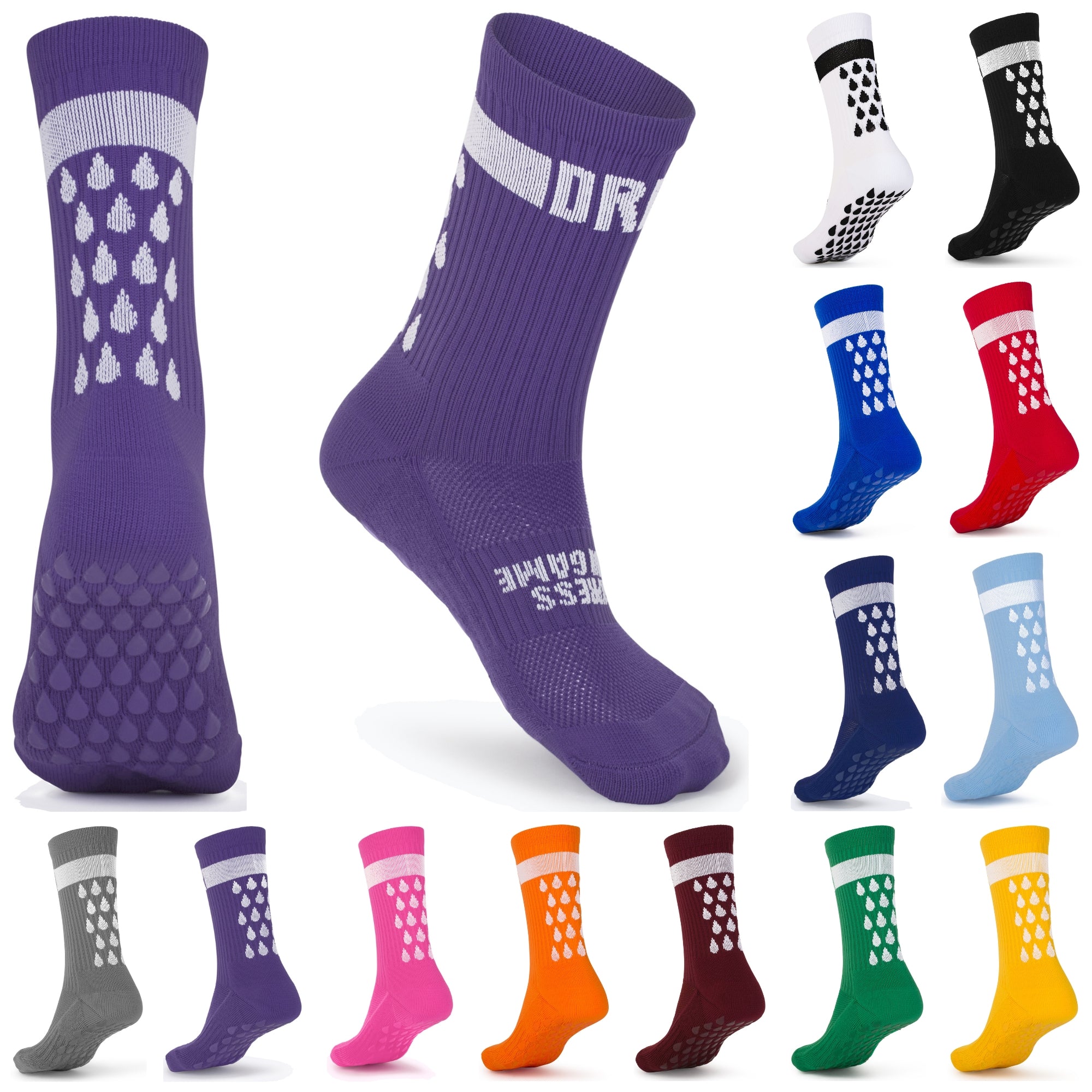 Grip Socks | 13 colours | 6 Sizes
