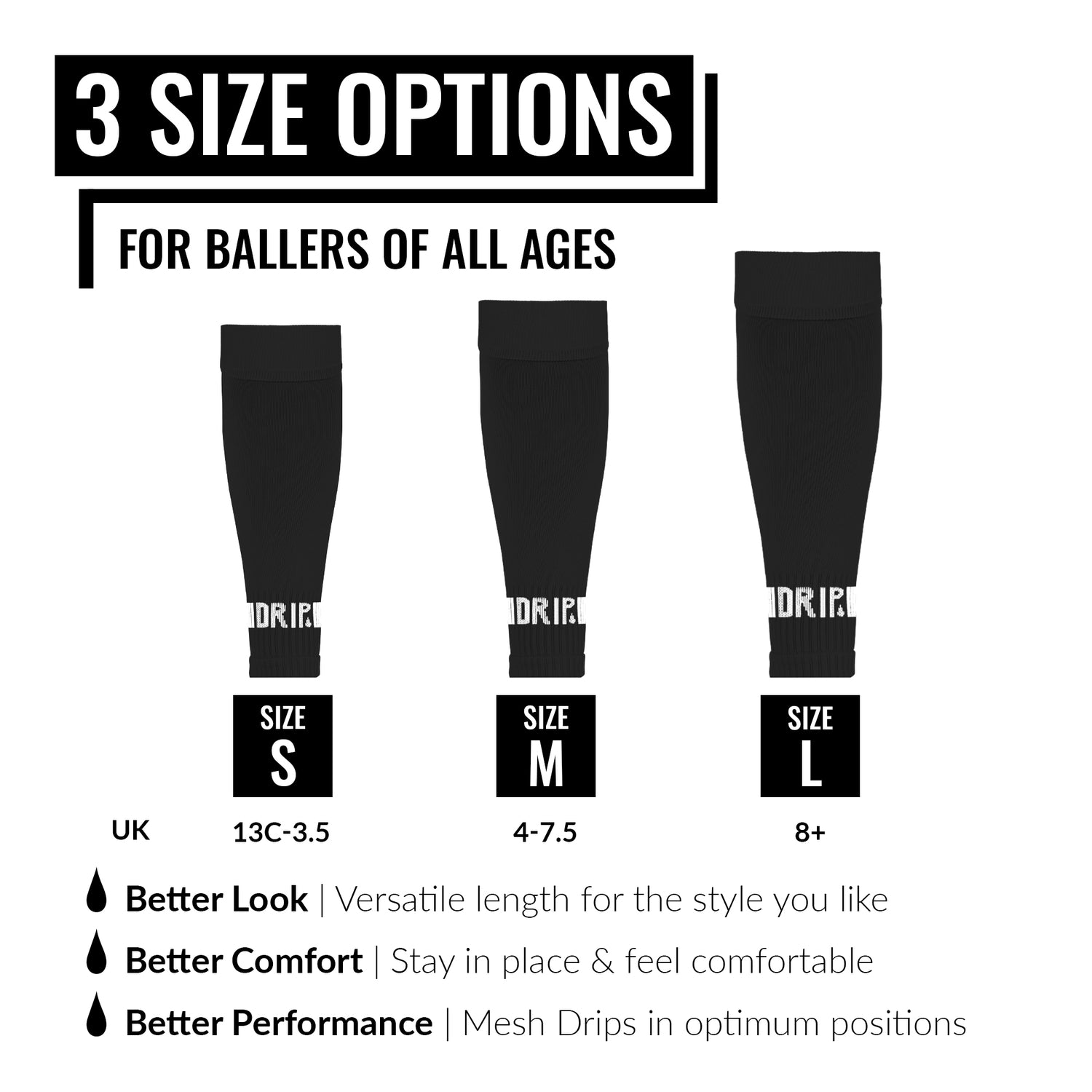 Sock Sleeves | 13 Colours | 3 Sizes