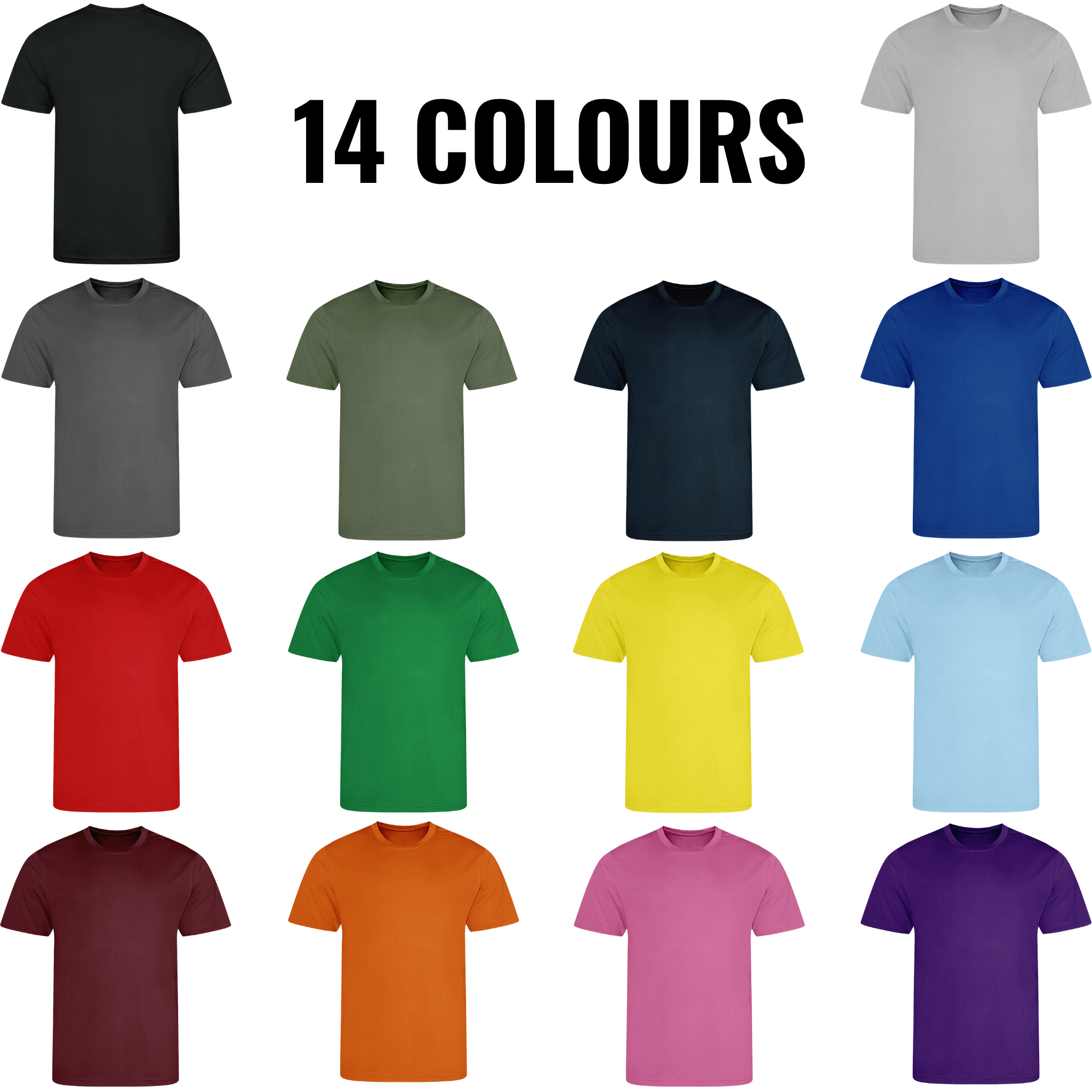 Kids Classic Sports T-Shirt | 14 Colours | Regular Fit | Lightweight