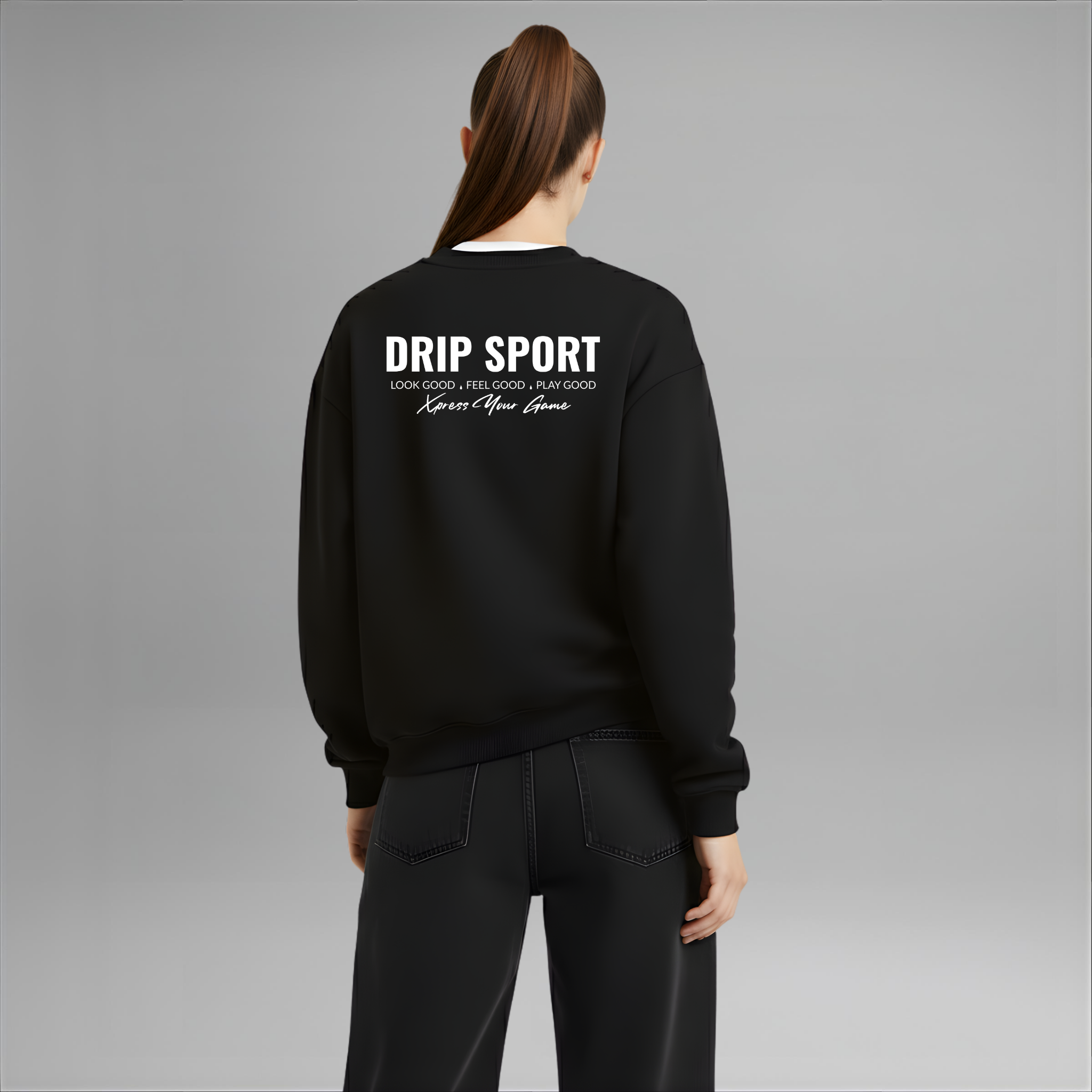 Motto Sweatshirt | 7 Colours | Relaxed Boxy Fit | Heavyweight