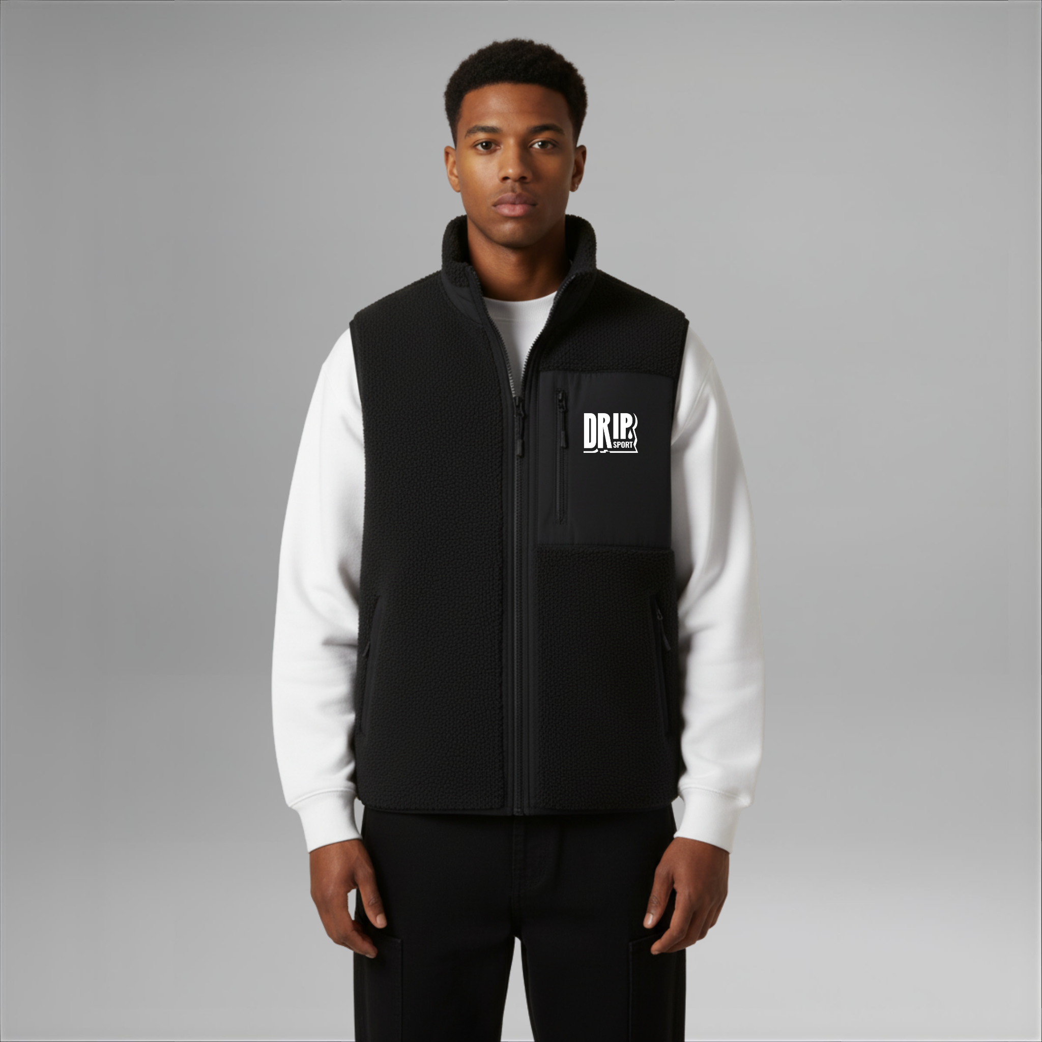 Classic Sherpa Fleece Gilet | 4 Colours | Relaxed Fit