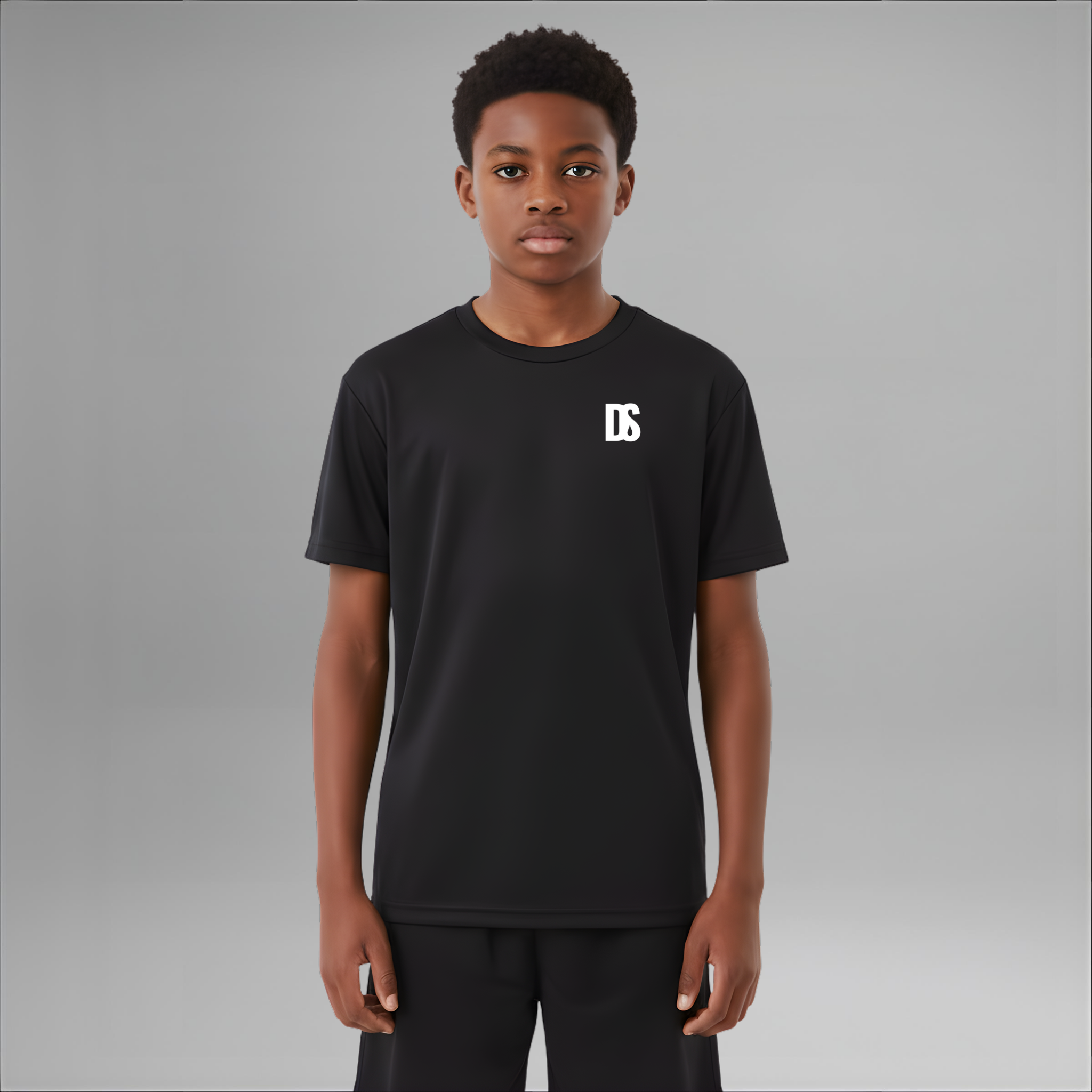 Kids DS Initials Sports T-Shirt | 14 Colours | Regular Fit | Lightweight