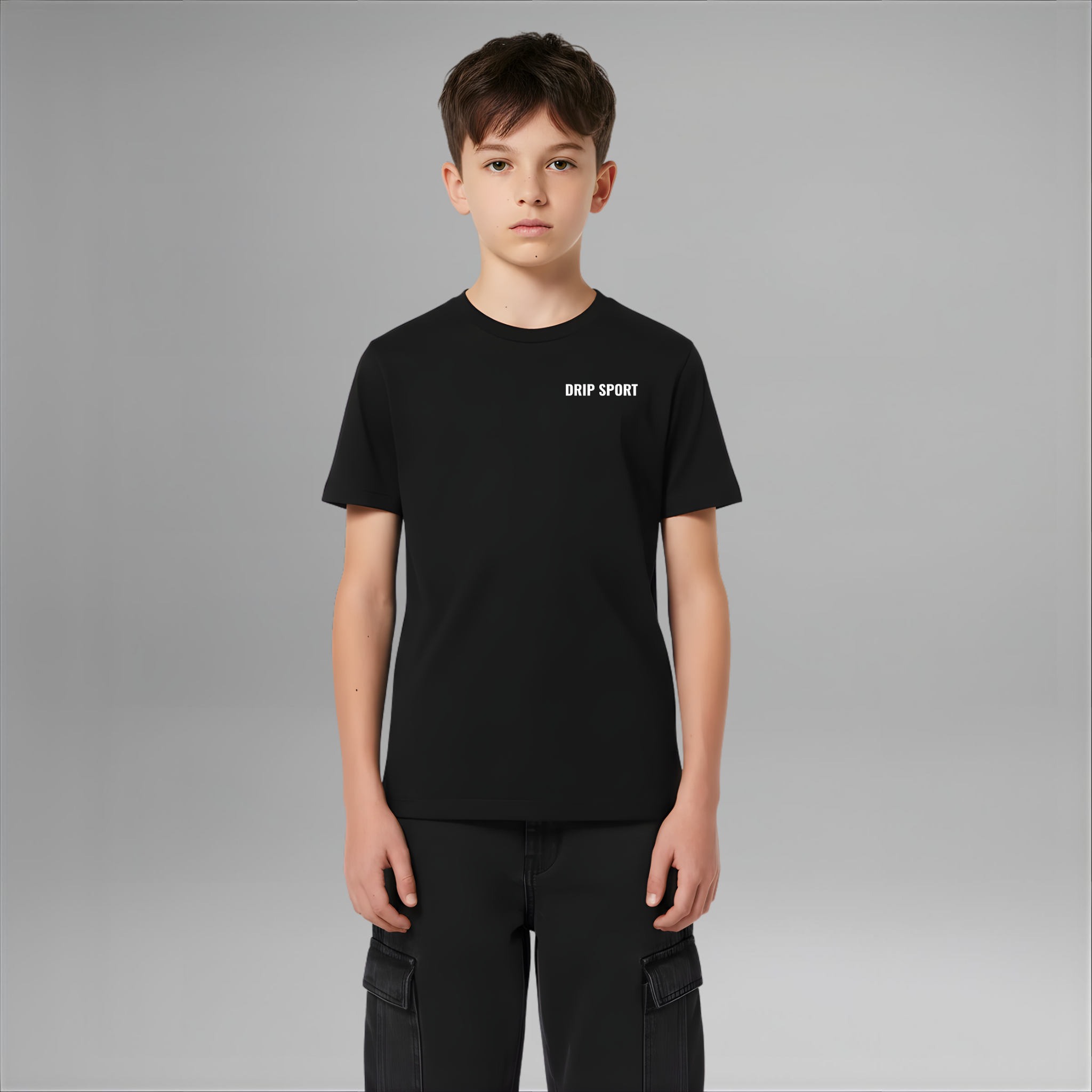 Kids Motto T-Shirt | 5 Colours | Regular Fit | Midweight