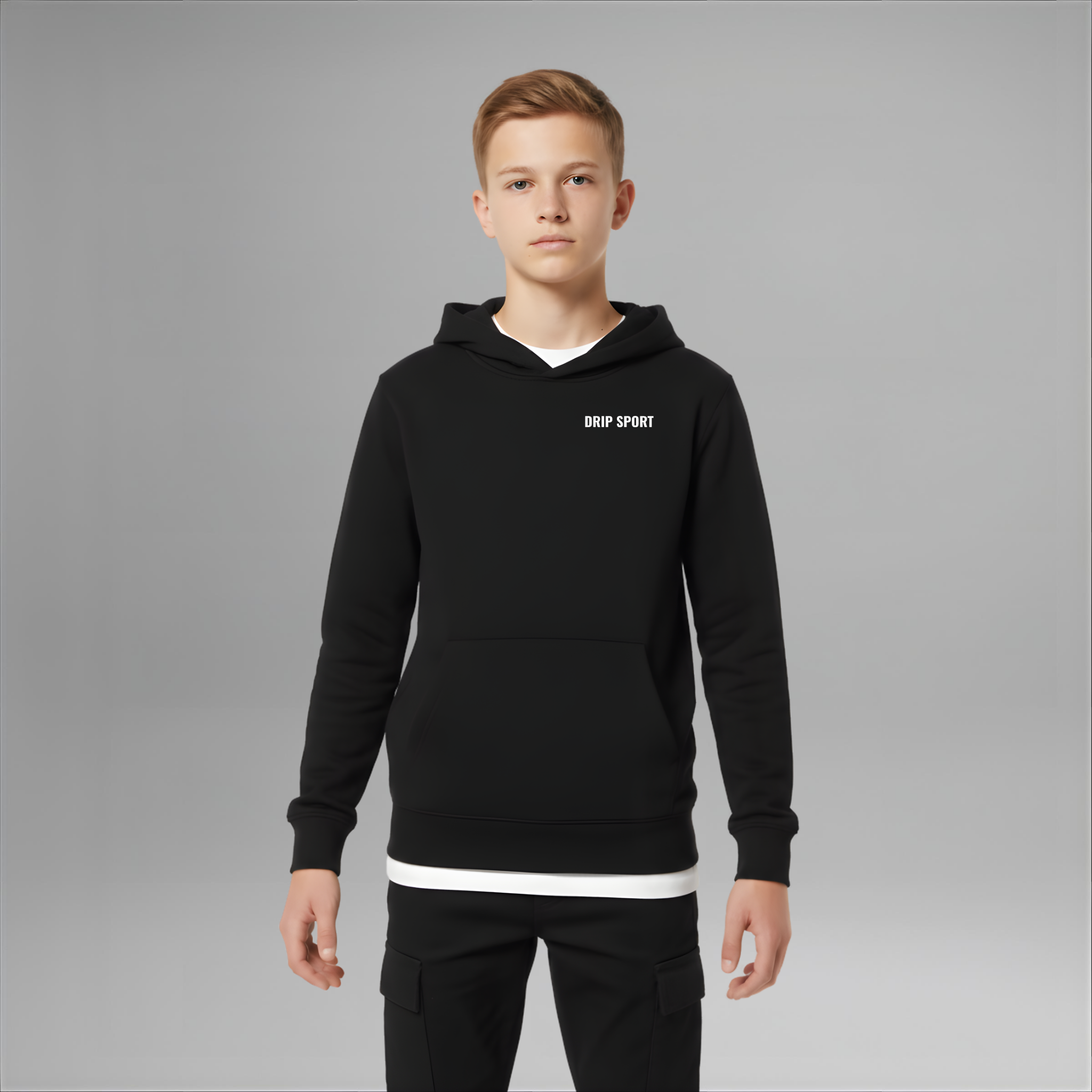 Kids Motto Hoodie | 6 Colours | Regular Fit | Midweight