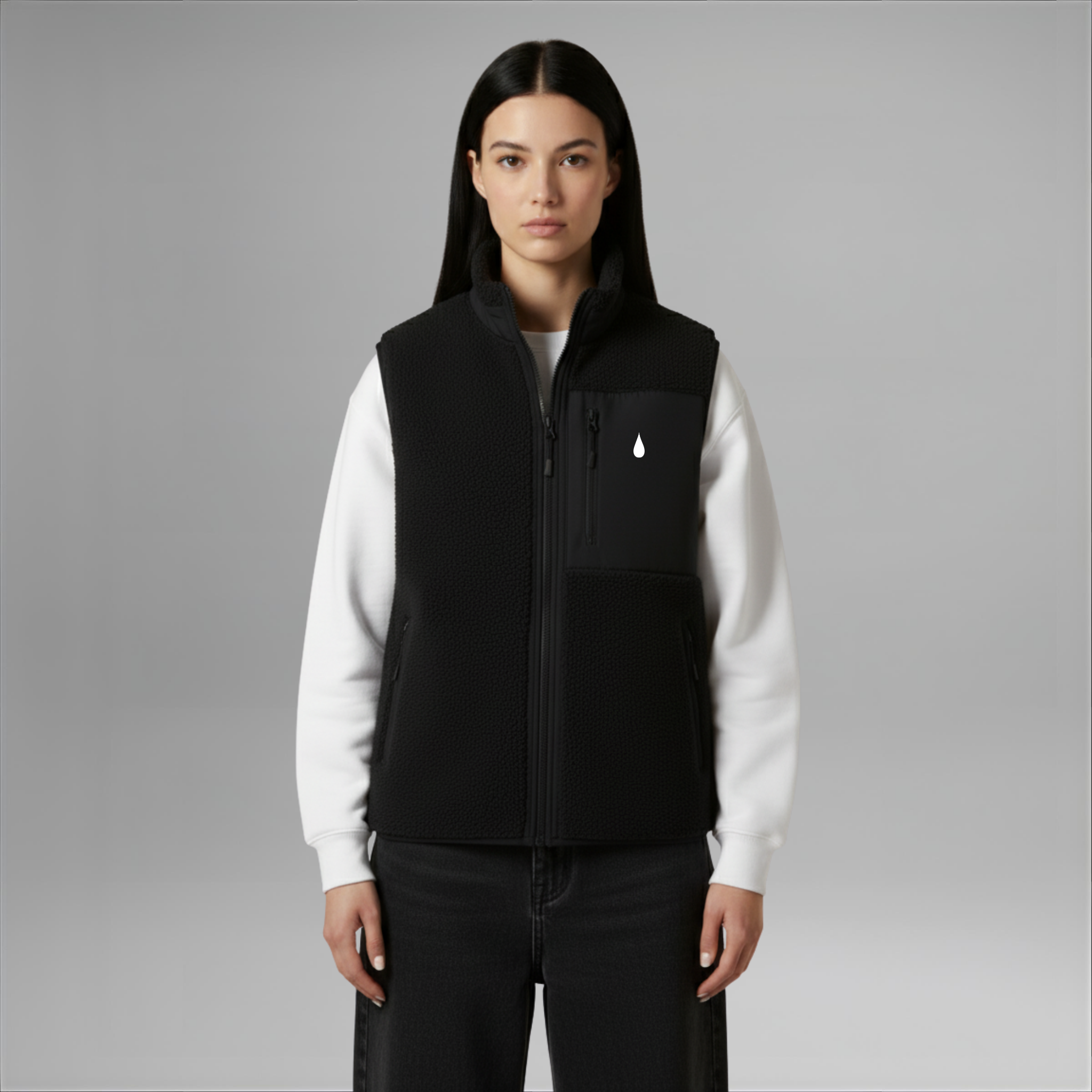 Icon Sherpa Fleece Gilet | 4 Colours | Relaxed Fit