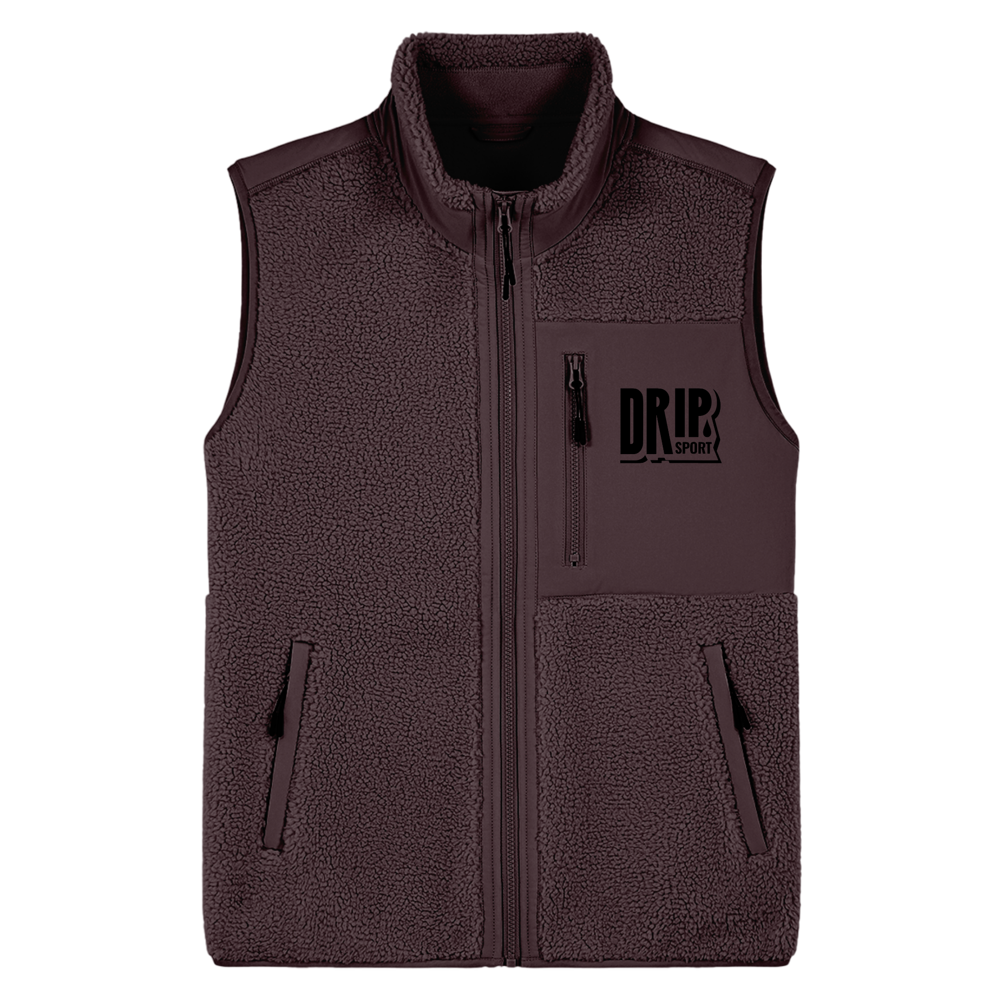 Classic Sherpa Fleece Gilet | 3 Colours | Relaxed Fit