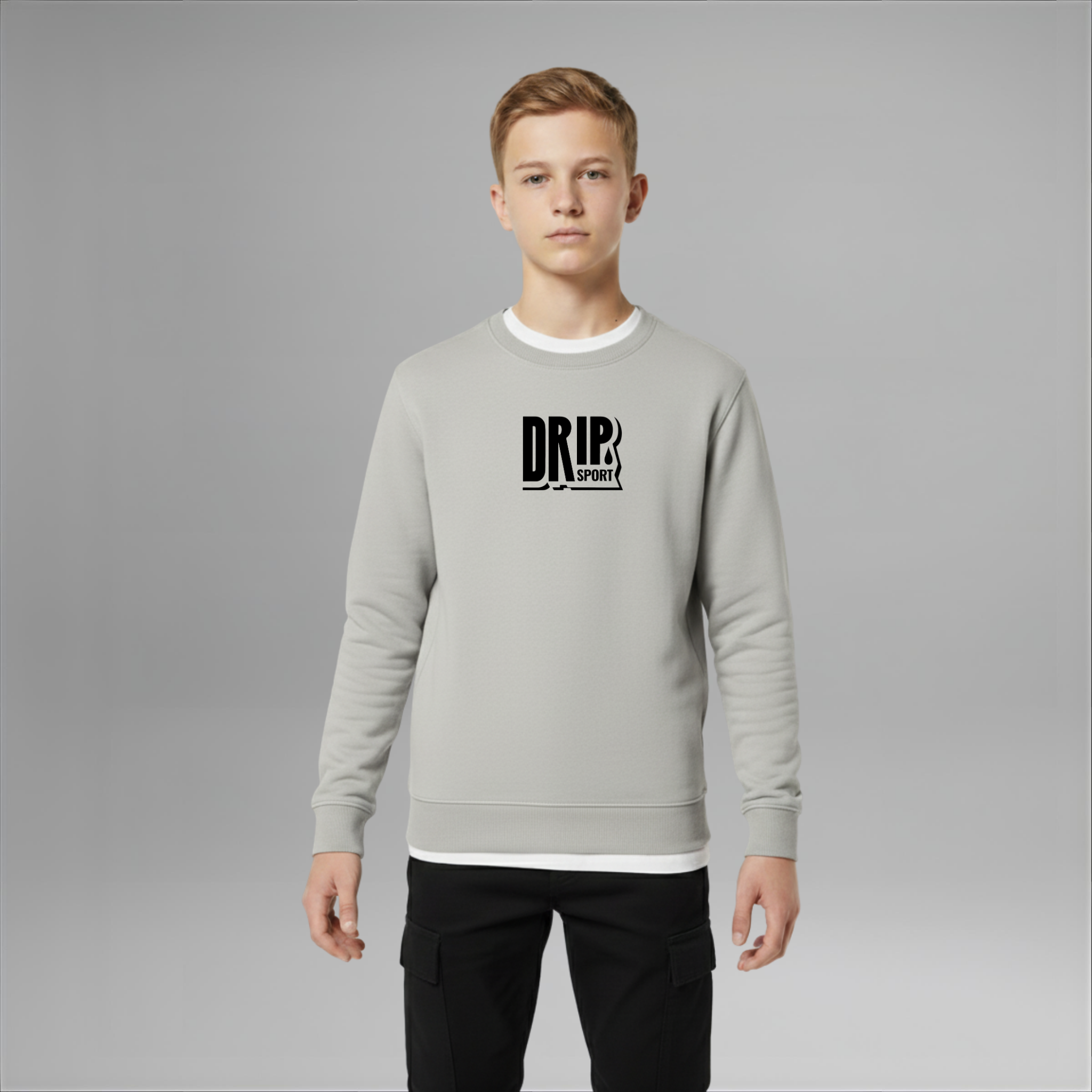 Kids Bold Sweatshirt | 2 Colours | Regular Fit | Midweight