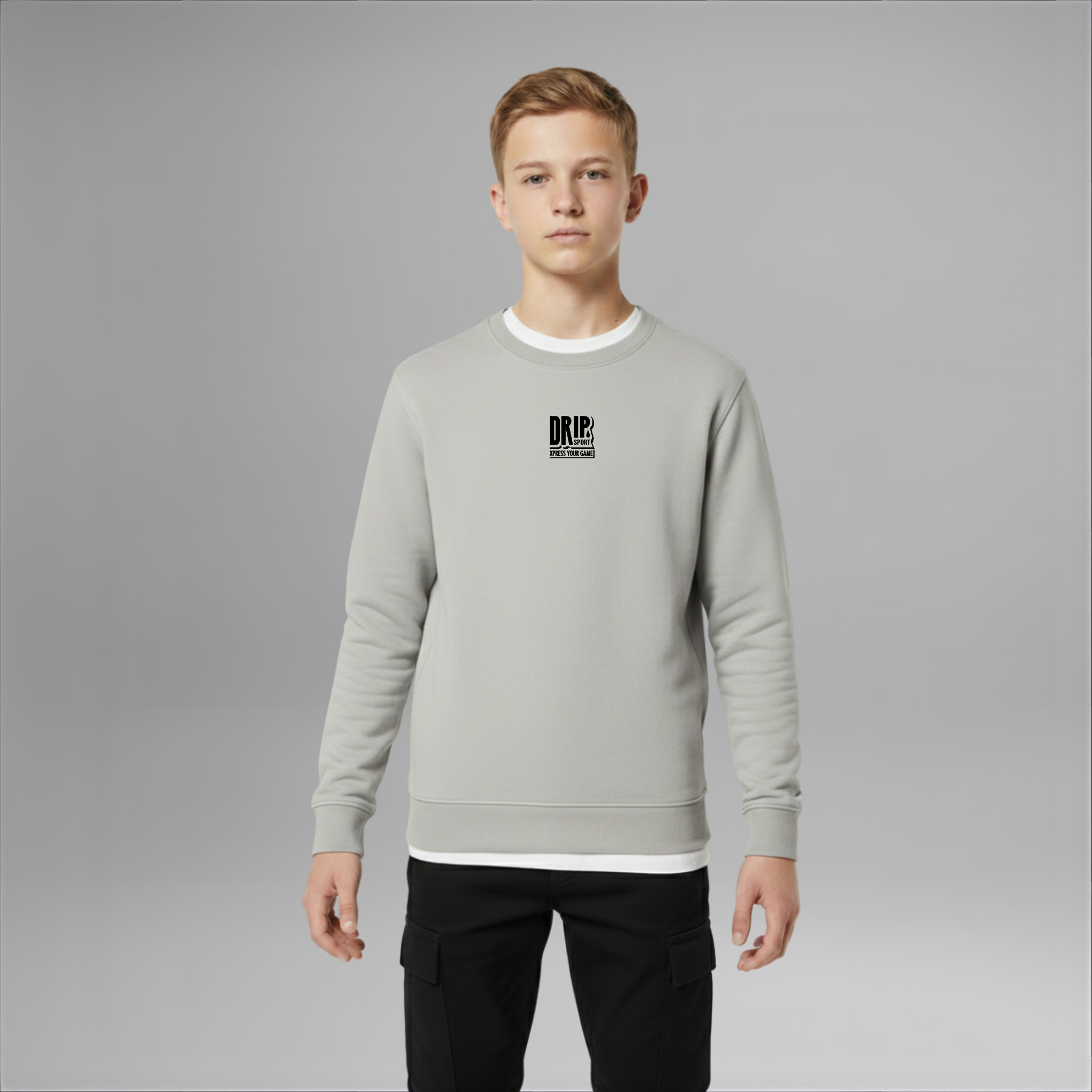 Kids Statement Sweatshirt | 2 Colours | Regular Fit | Midweight