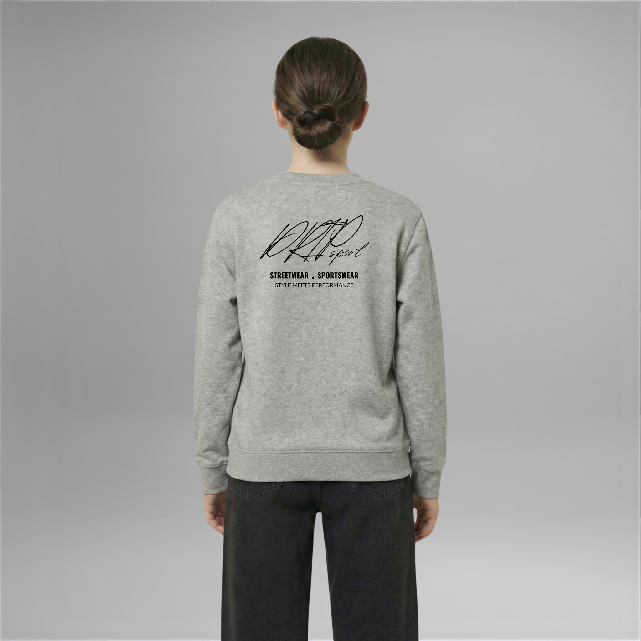 Kids Signature Sweatshirt | 2 Colours | Regular Fit | Midweight
