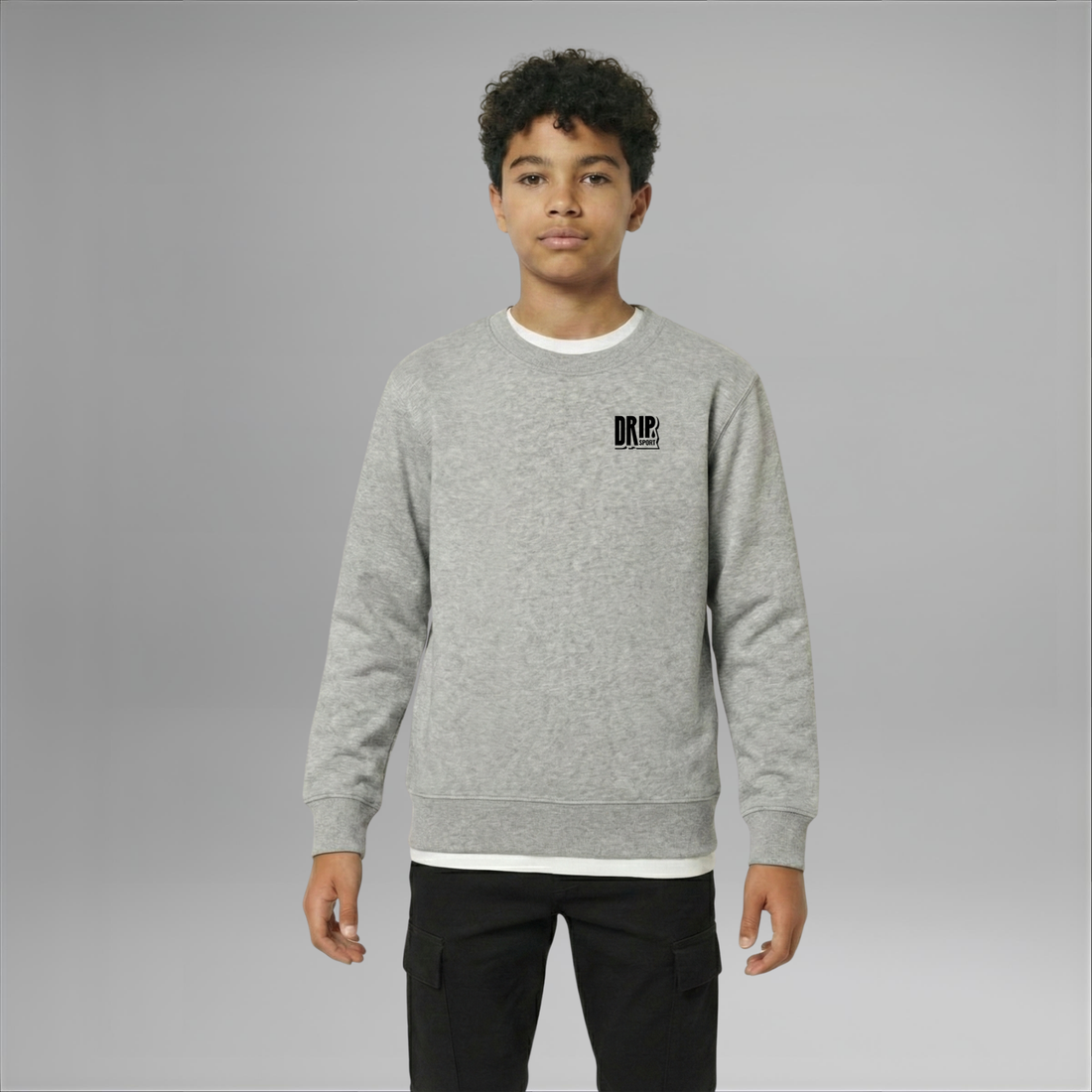 Kids Signature Sweatshirt | 2 Colours | Regular Fit | Midweight