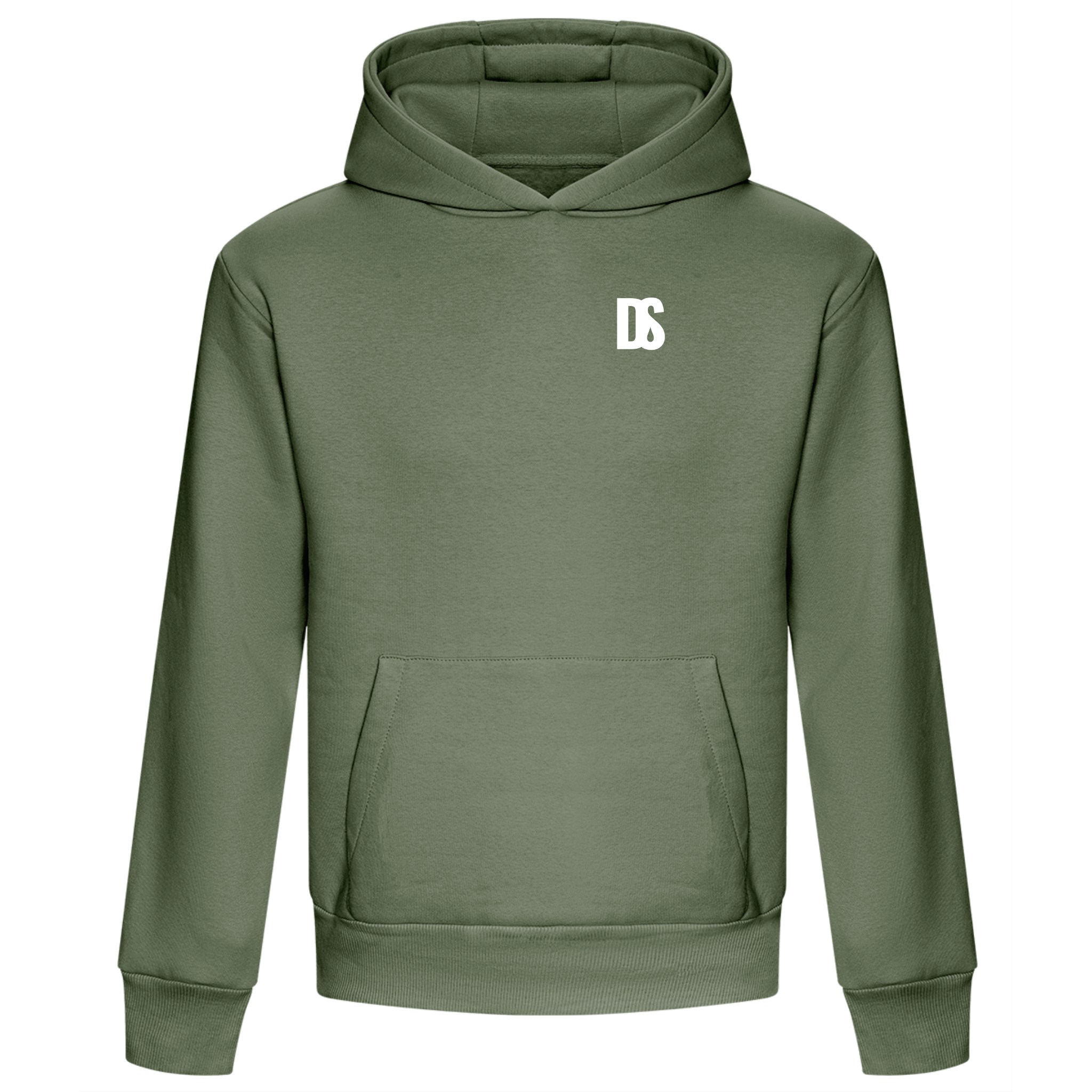 DS Initials Hoodie | 7 Colours | Relaxed Boxy Fit | Heavyweight