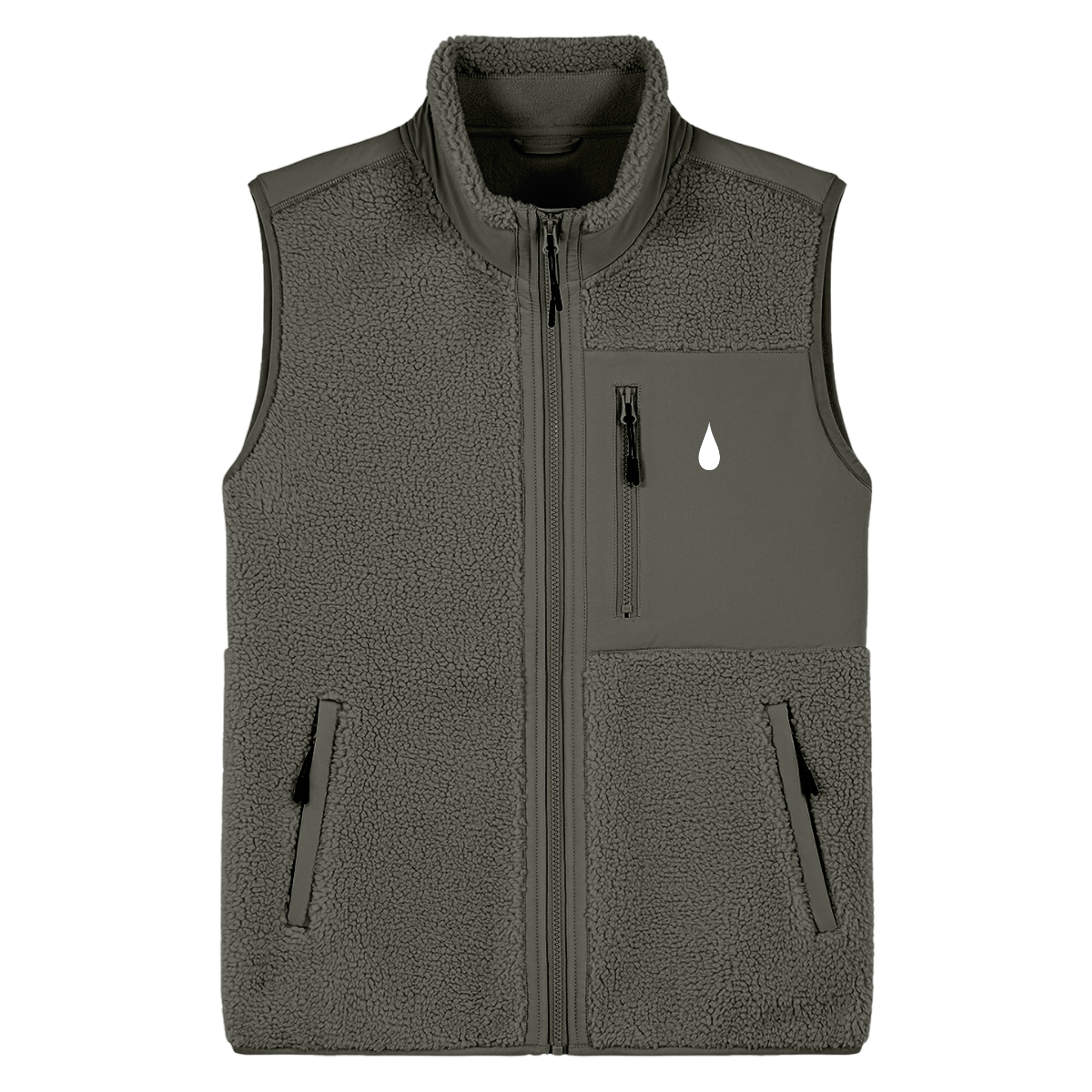 Icon Sherpa Fleece Gilet | 4 Colours | Relaxed Fit