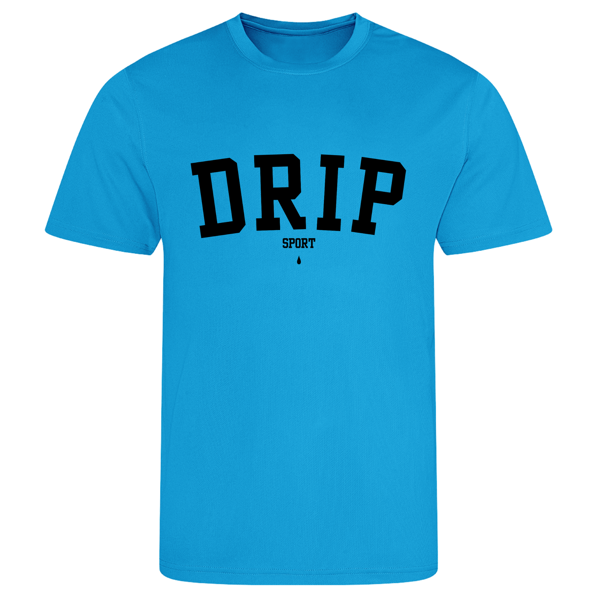 Squad Sports T-Shirt | Relaxed Fit | 4 Colours | Light Weight | Black Design