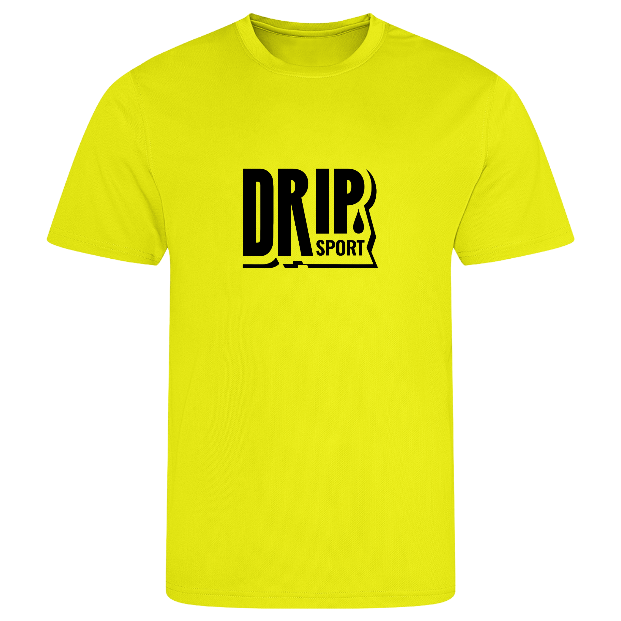 Bold Sports T-Shirt | Relaxed Fit | 4 Colours | Light Weight | Black Design