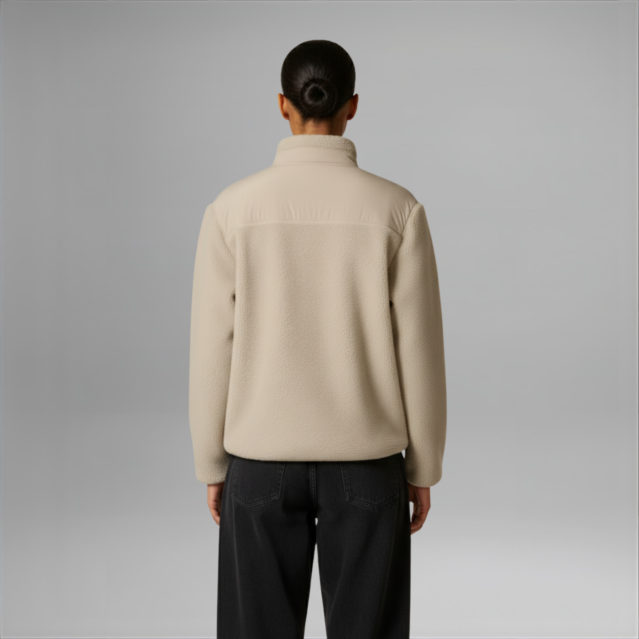 DS Initials Sherpa Fleece Jacket | 3 Colours | Relaxed Fit