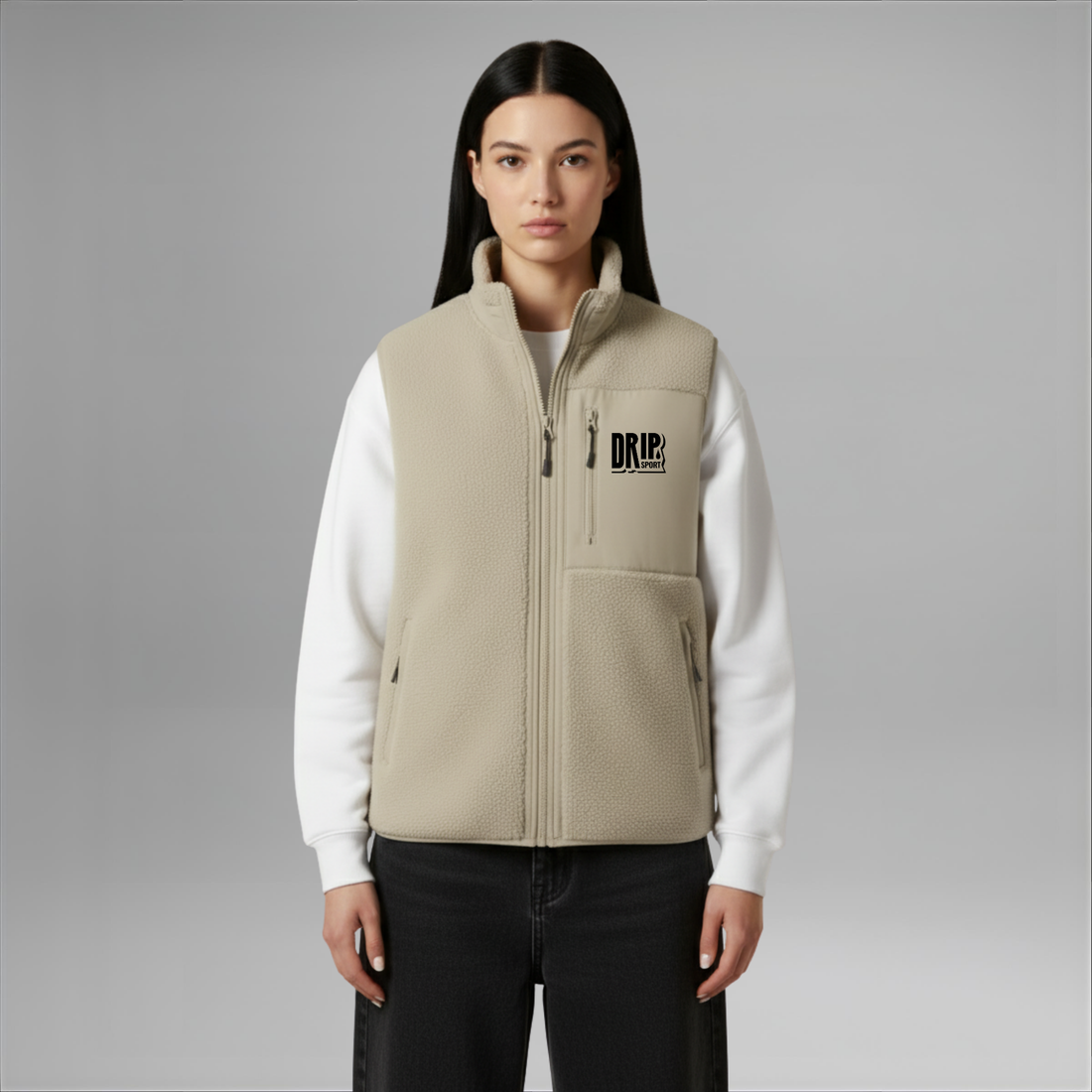 Classic Sherpa Fleece Gilet | 3 Colours | Relaxed Fit