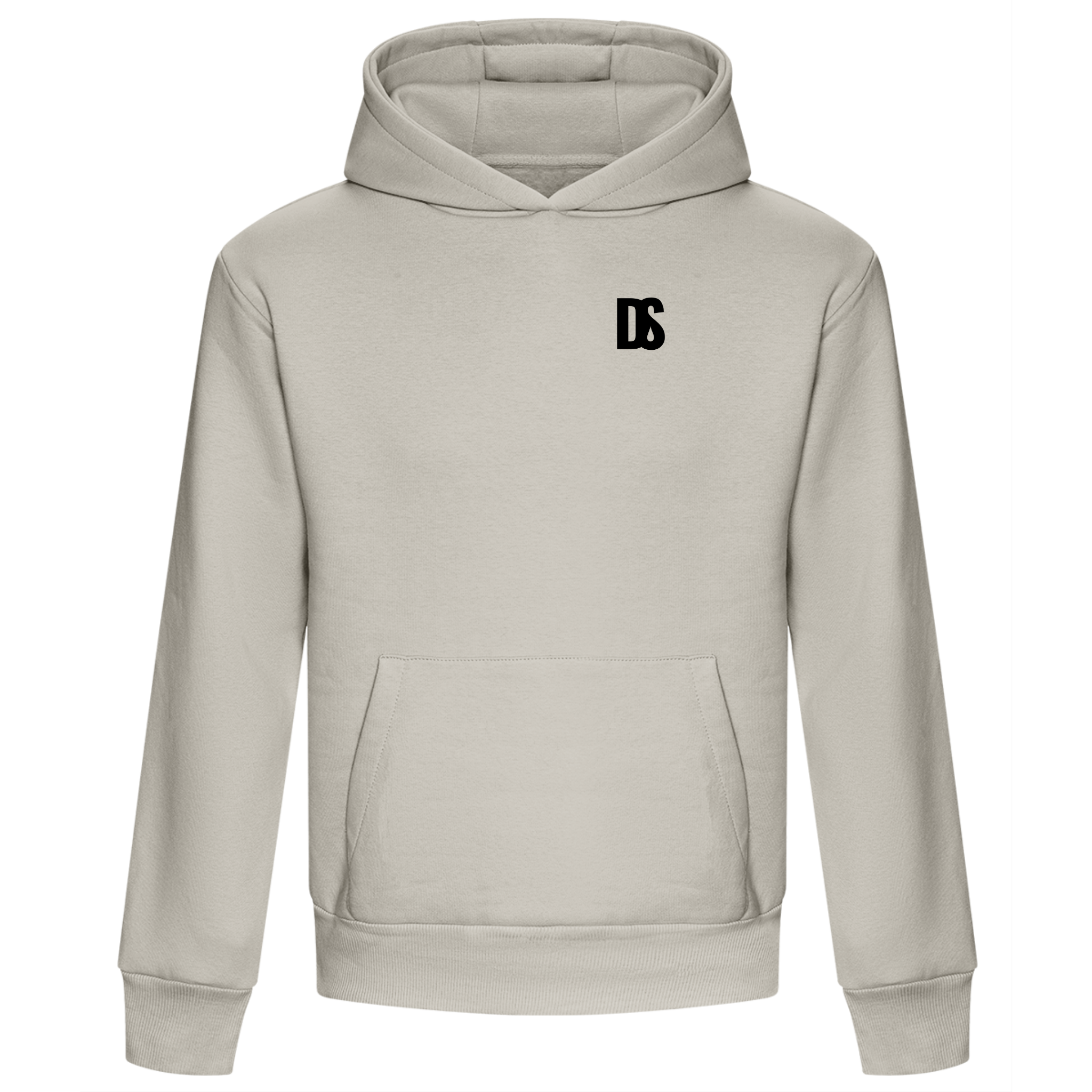 DS Initials Hoodie | 4 Colours | Relaxed Boxy Fit | Heavyweight