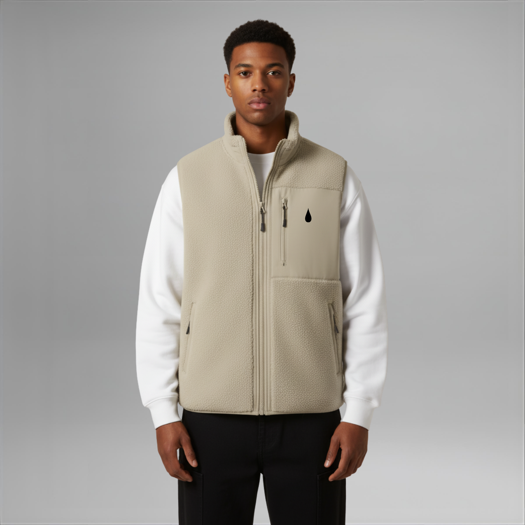 Icon Sherpa Fleece Gilet | 3 Colours | Relaxed Fit