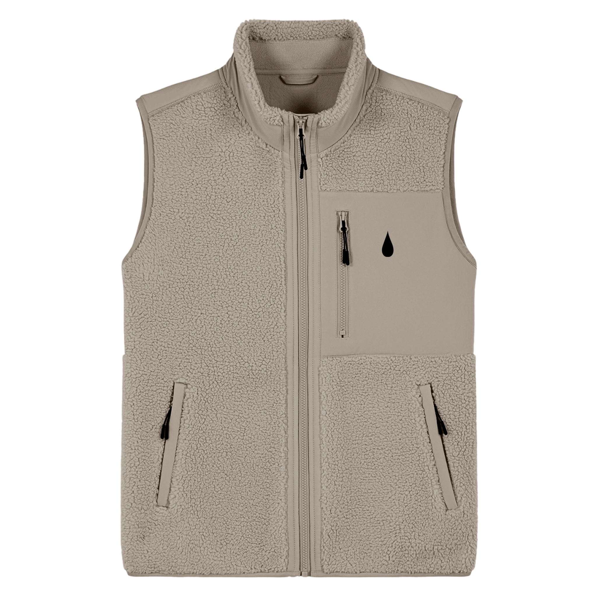 Icon Sherpa Fleece Gilet | 3 Colours | Relaxed Fit