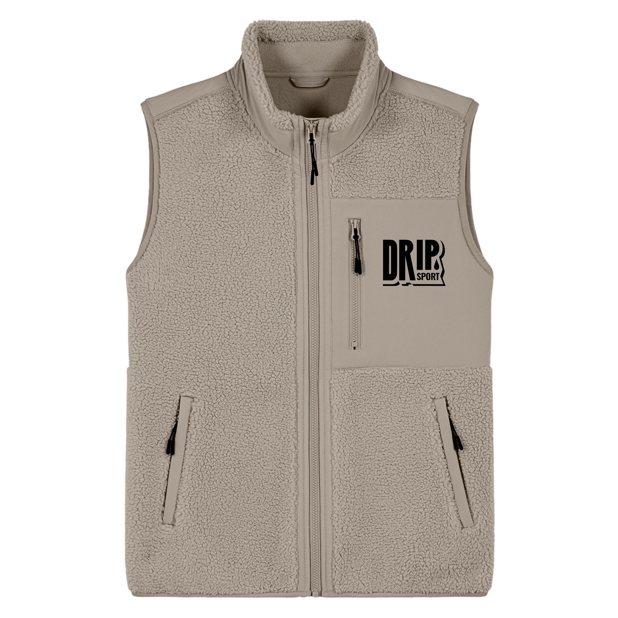 Classic Sherpa Fleece Gilet | 3 Colours | Relaxed Fit