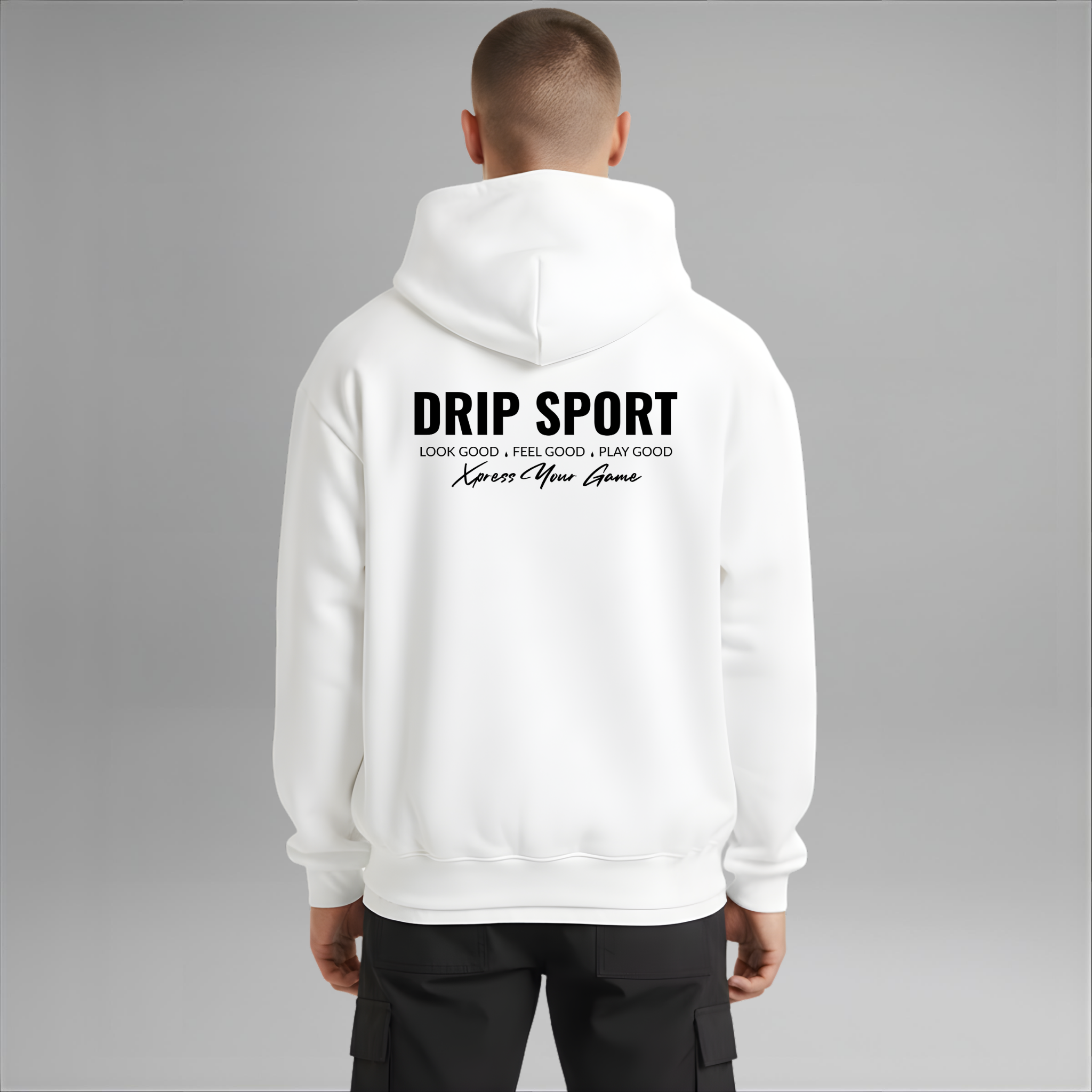 Motto Hoodie | 4 Colours | Relaxed Boxy Fit | Heavyweight