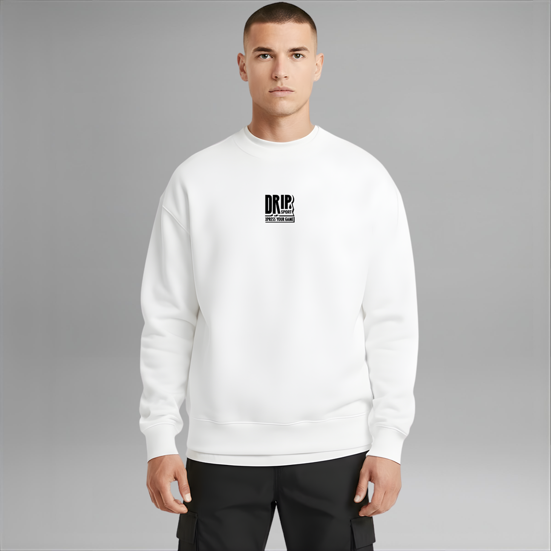 Statement Sweatshirt | 4 Colours | Relaxed Boxy Fit | Heavyweight