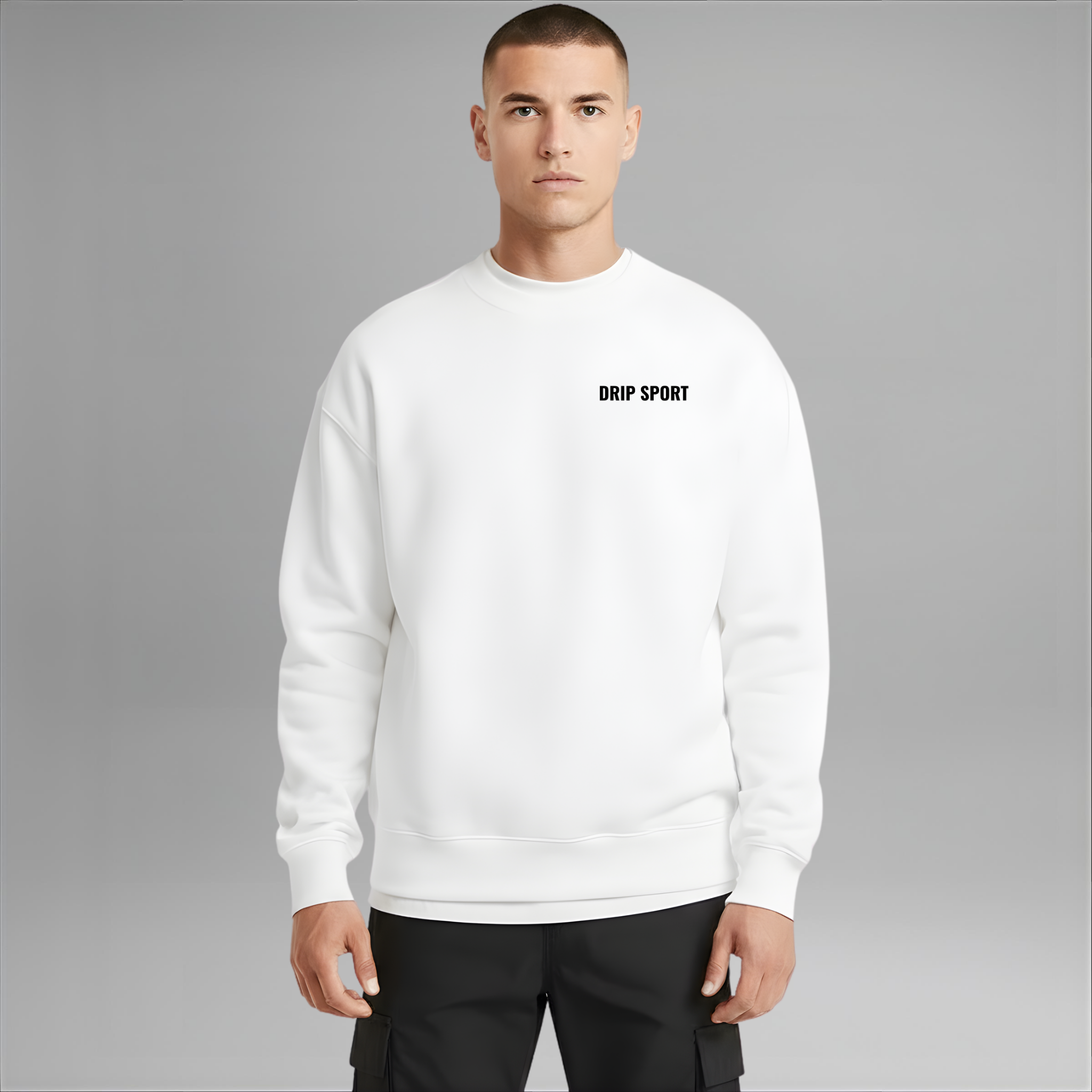 Motto Sweatshirt | 4 Colours | Relaxed Boxy Fit | Heavyweight