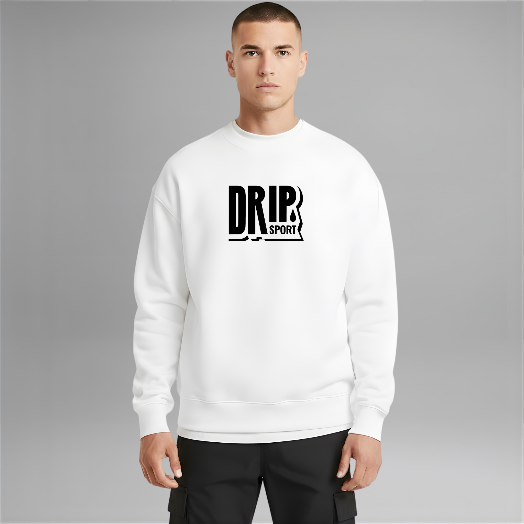 Bold Sweatshirt | 4 Colours | Relaxed Boxy Fit | Heavyweight