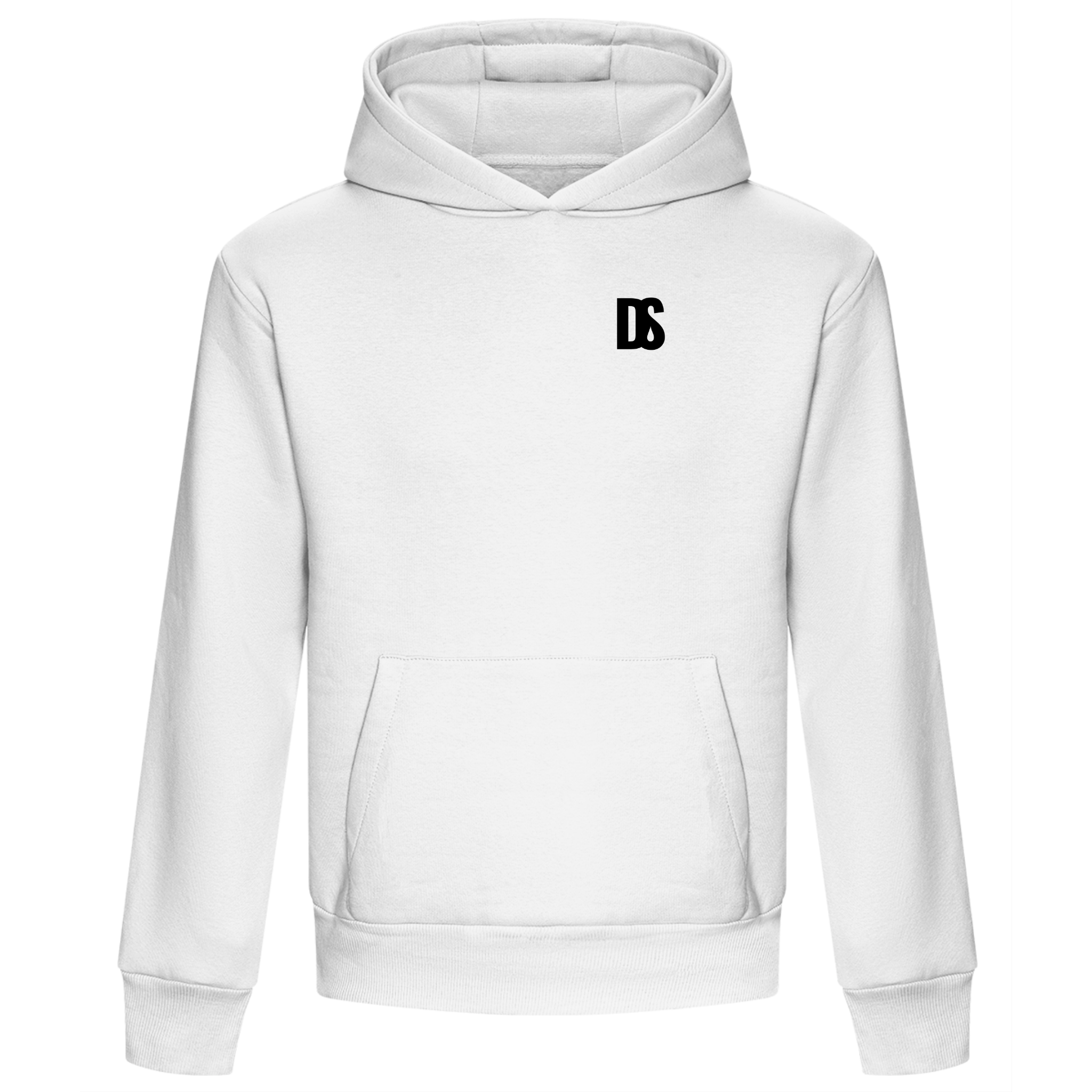DS Initials Hoodie | 4 Colours | Relaxed Boxy Fit | Heavyweight