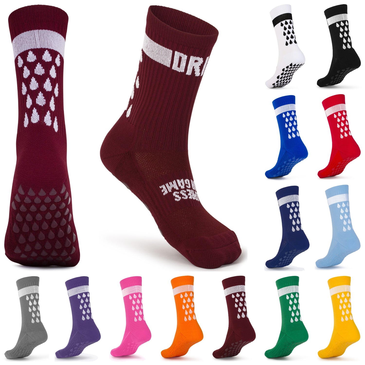 Grip Socks | 13 colours | 6 Sizes