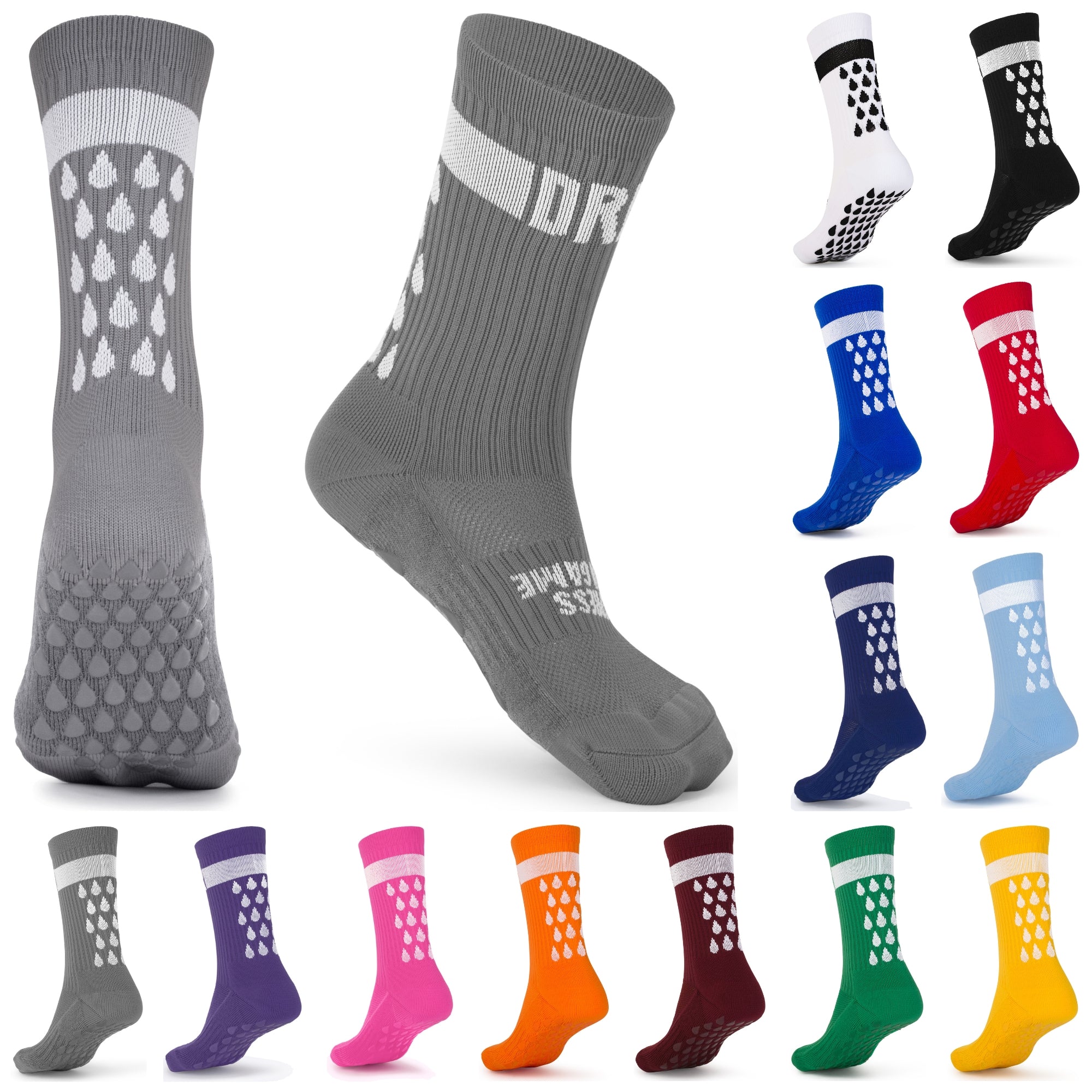 Grip Socks | 13 colours | 6 Sizes