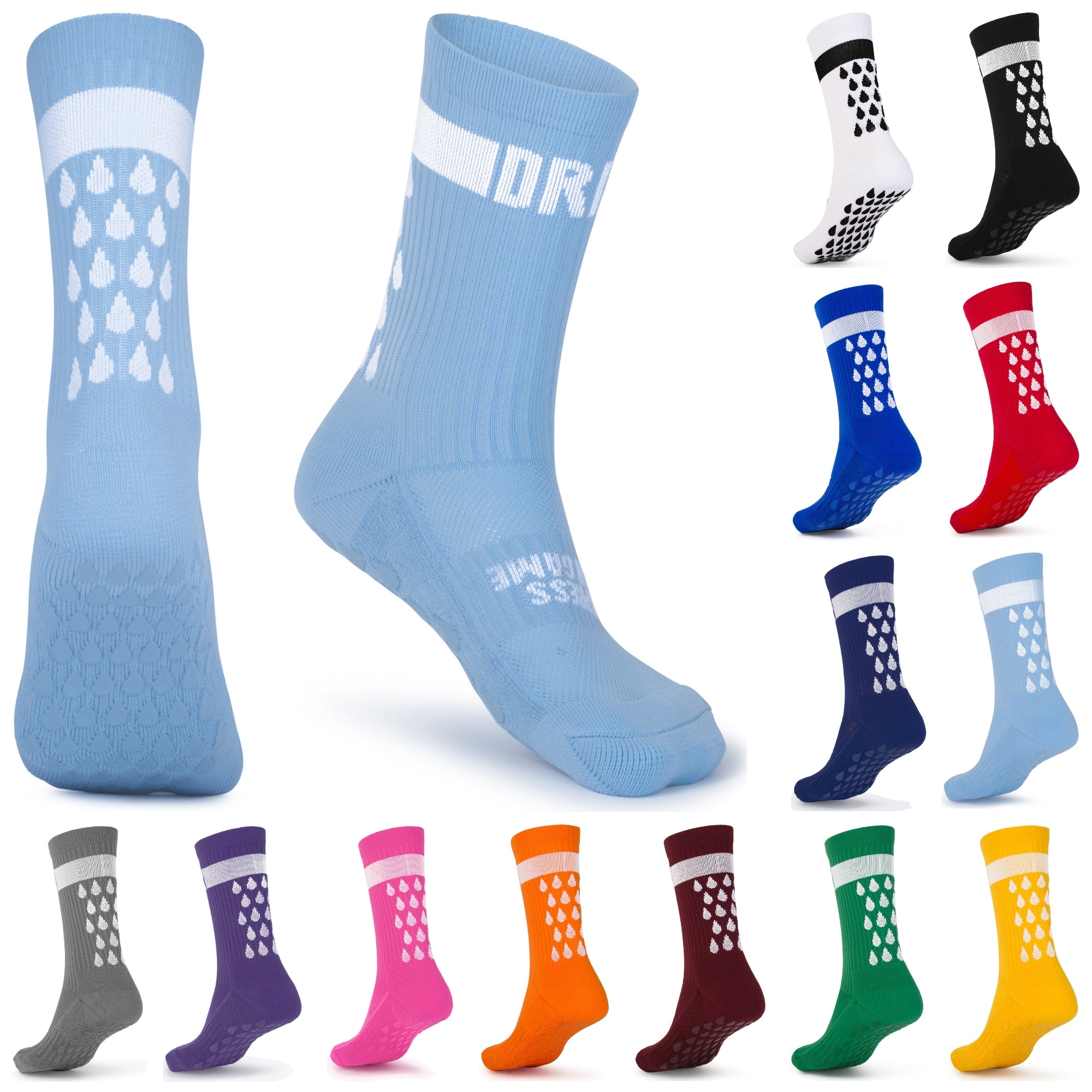 Grip Socks | 13 colours | 6 Sizes