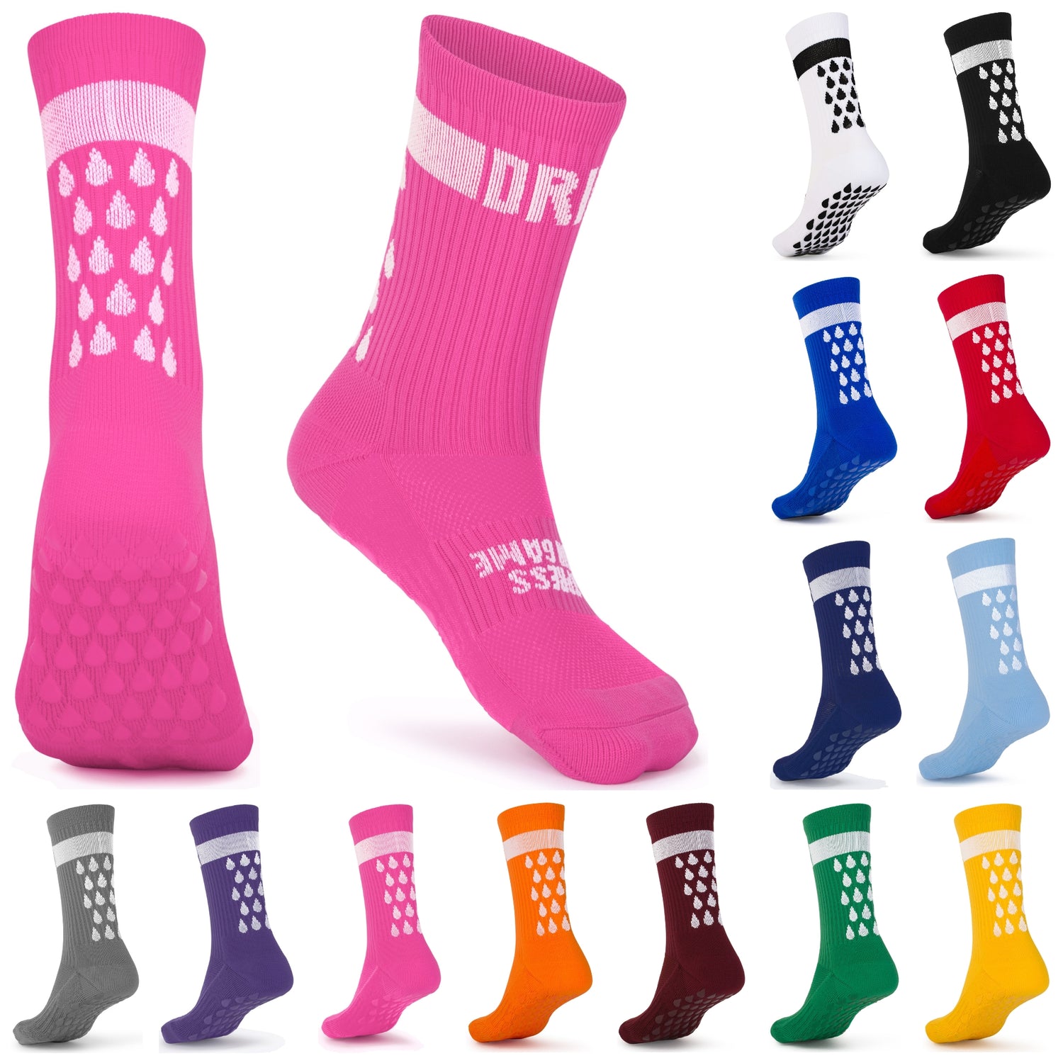 Grip Socks | 13 colours | 6 Sizes