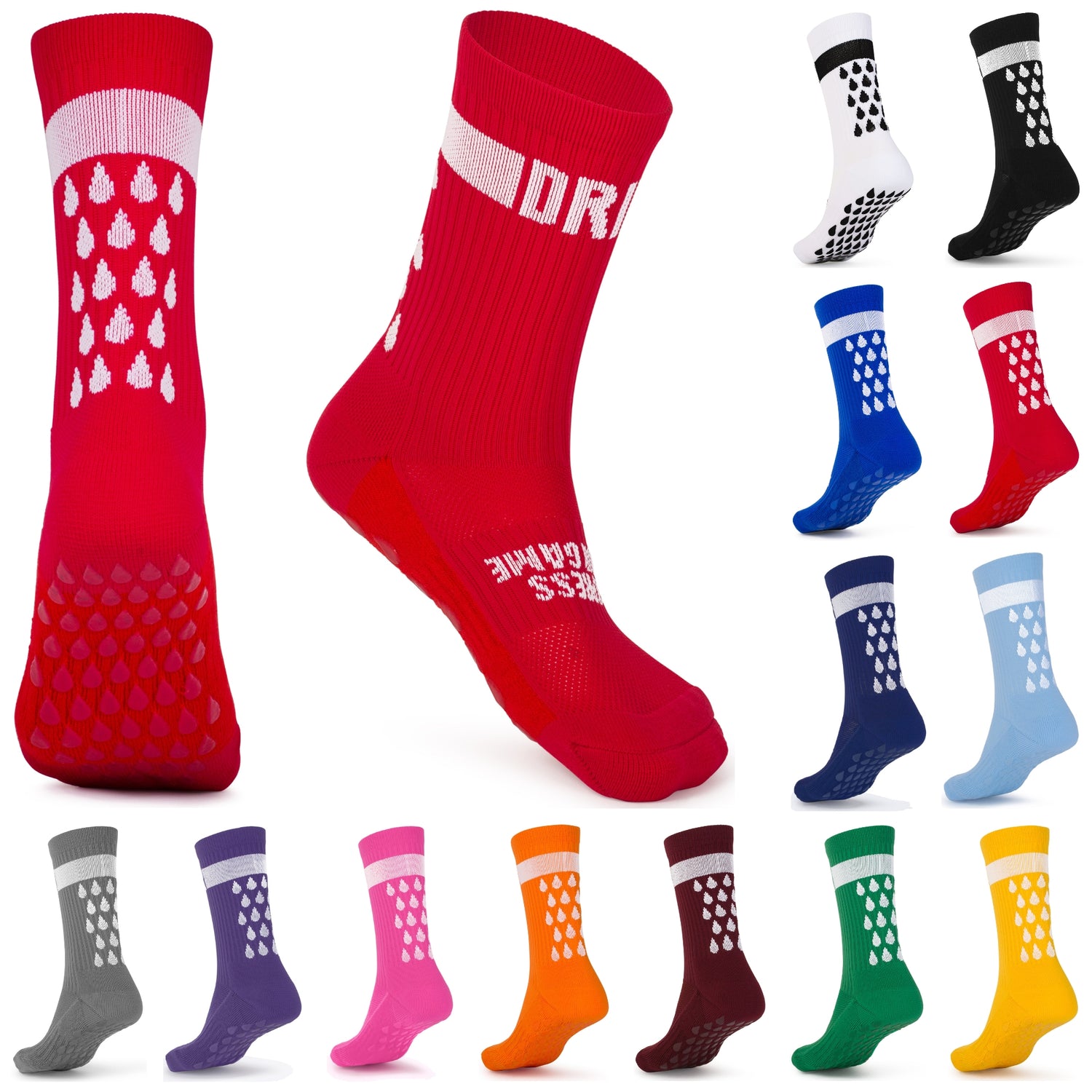 Grip Socks | 13 colours | 6 Sizes