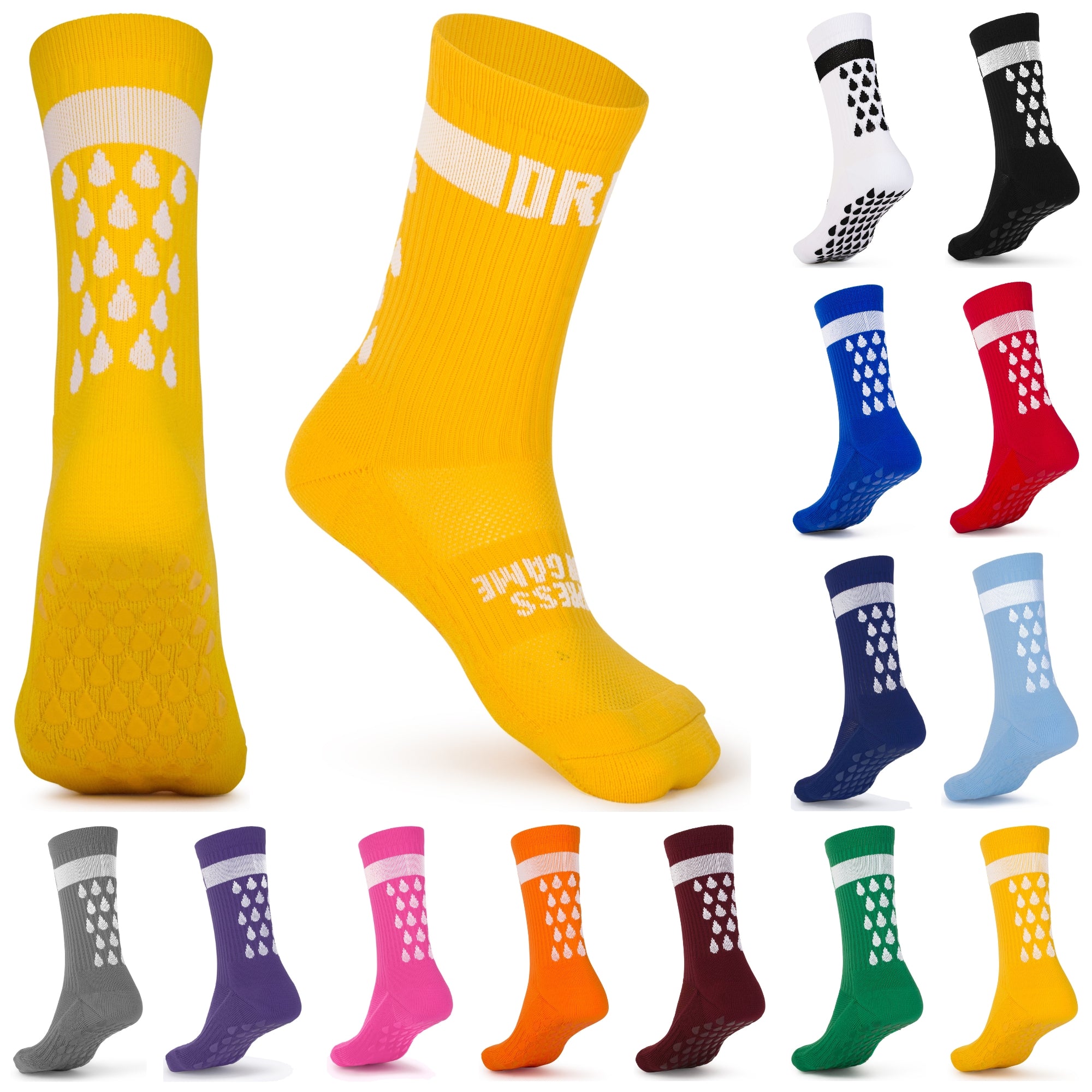 Grip Socks | 13 colours | 6 Sizes