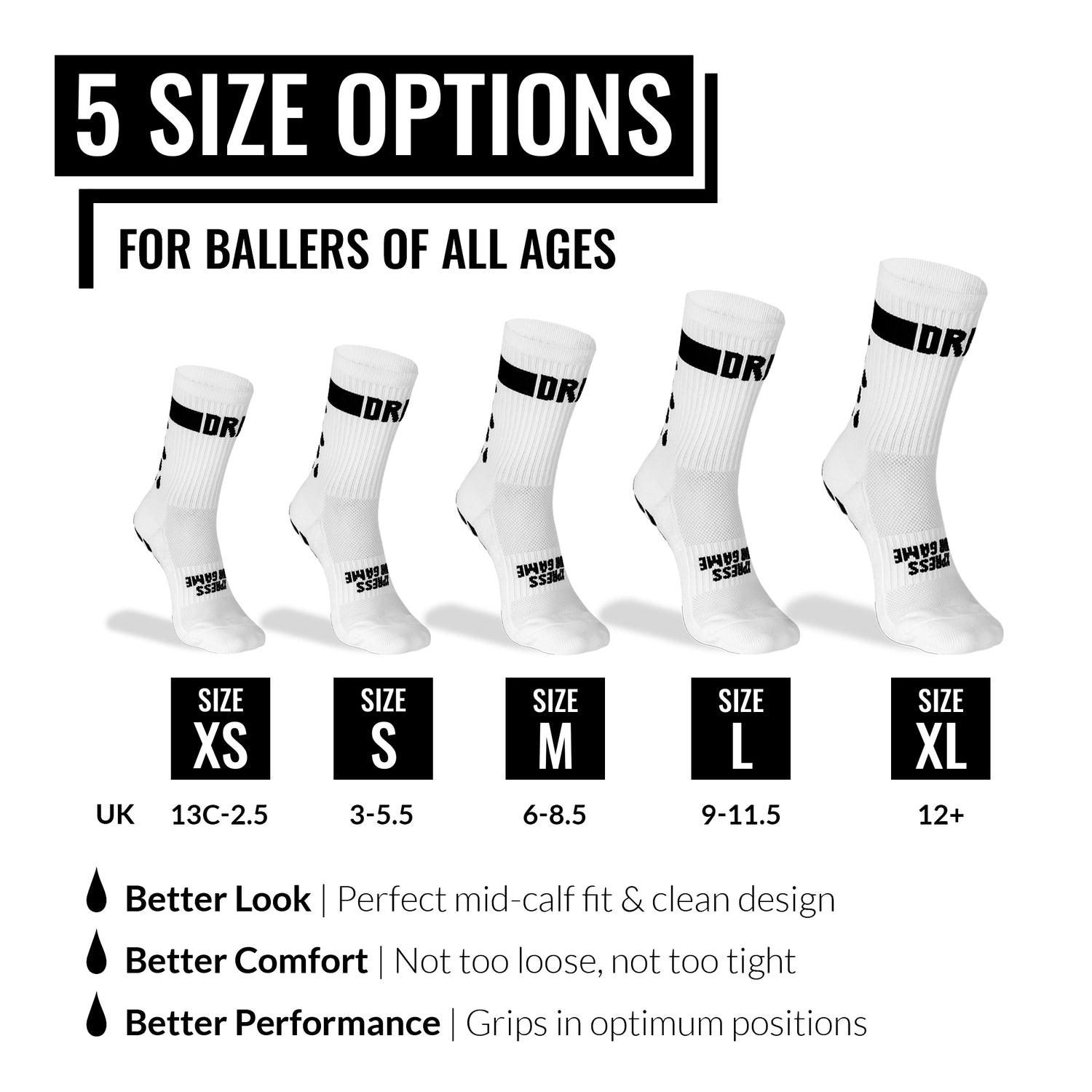 DRIPsox® Grip Socks