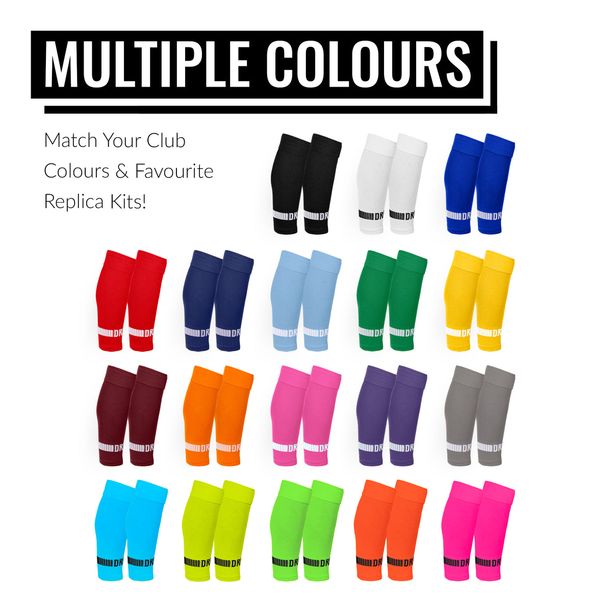 Sock Sleeves | 18 Colours | 3 Sizes