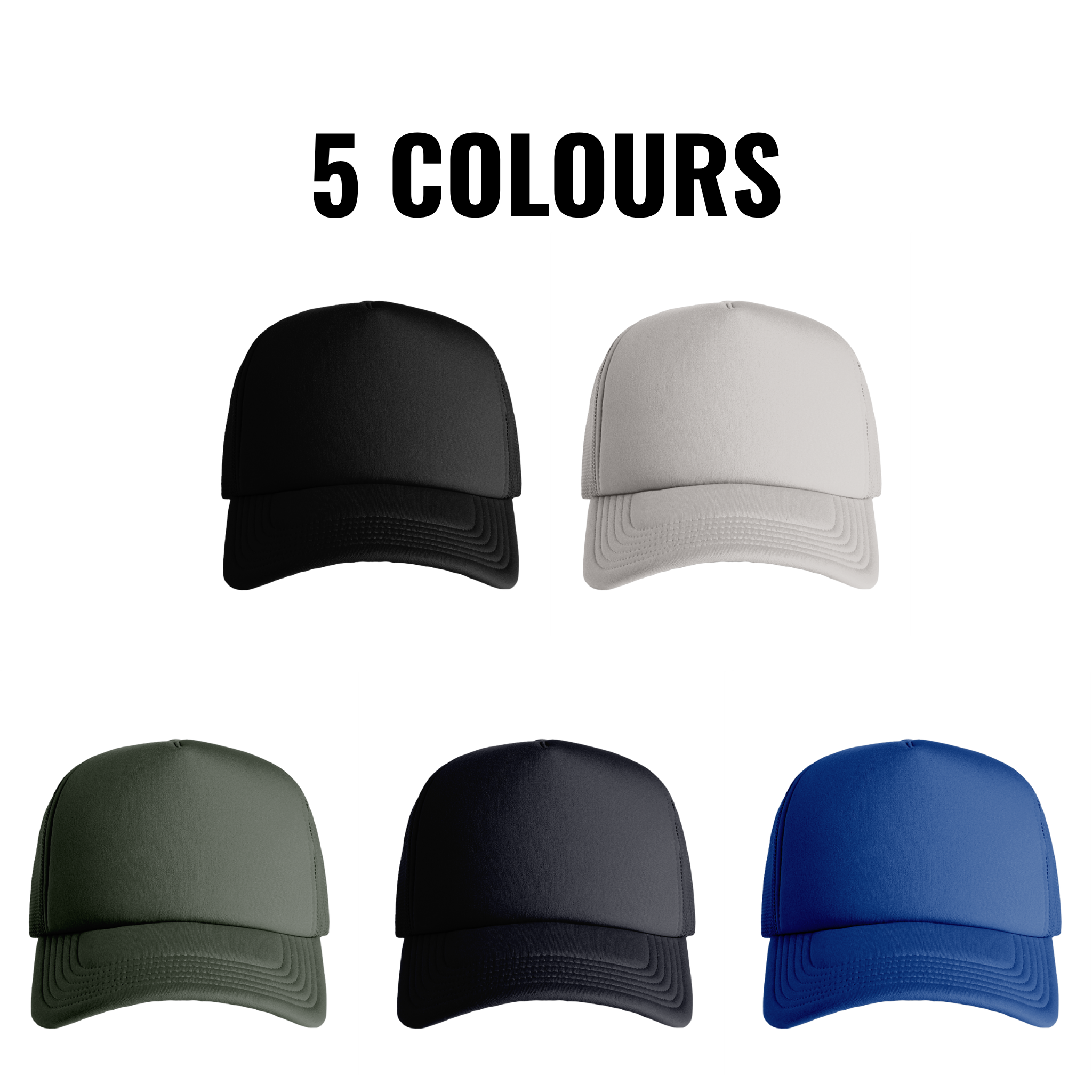 Squad Foam Trucker Cap | 5 Colours | Snapback