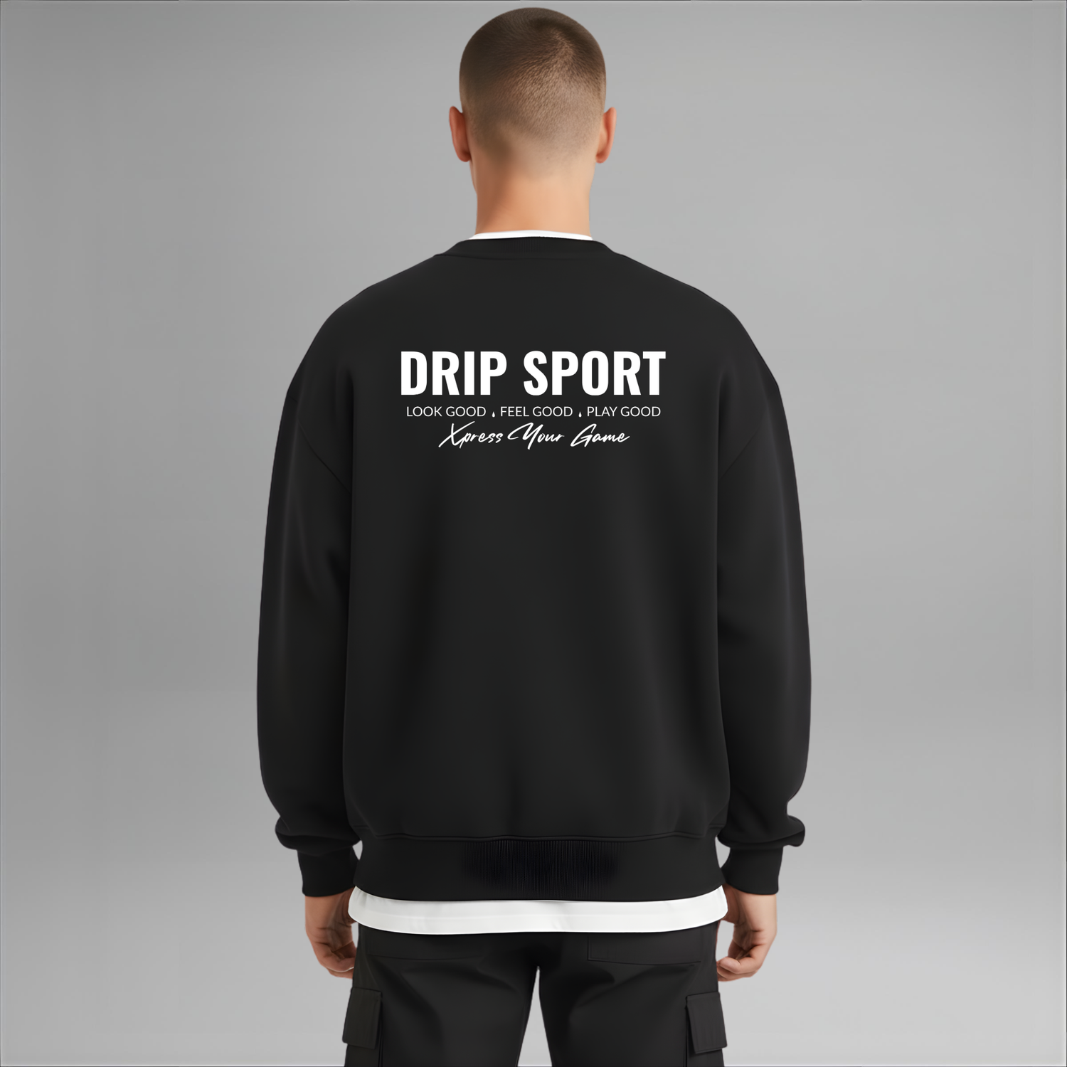 Motto Sweatshirt | 7 Colours | Relaxed Boxy Fit | Heavyweight