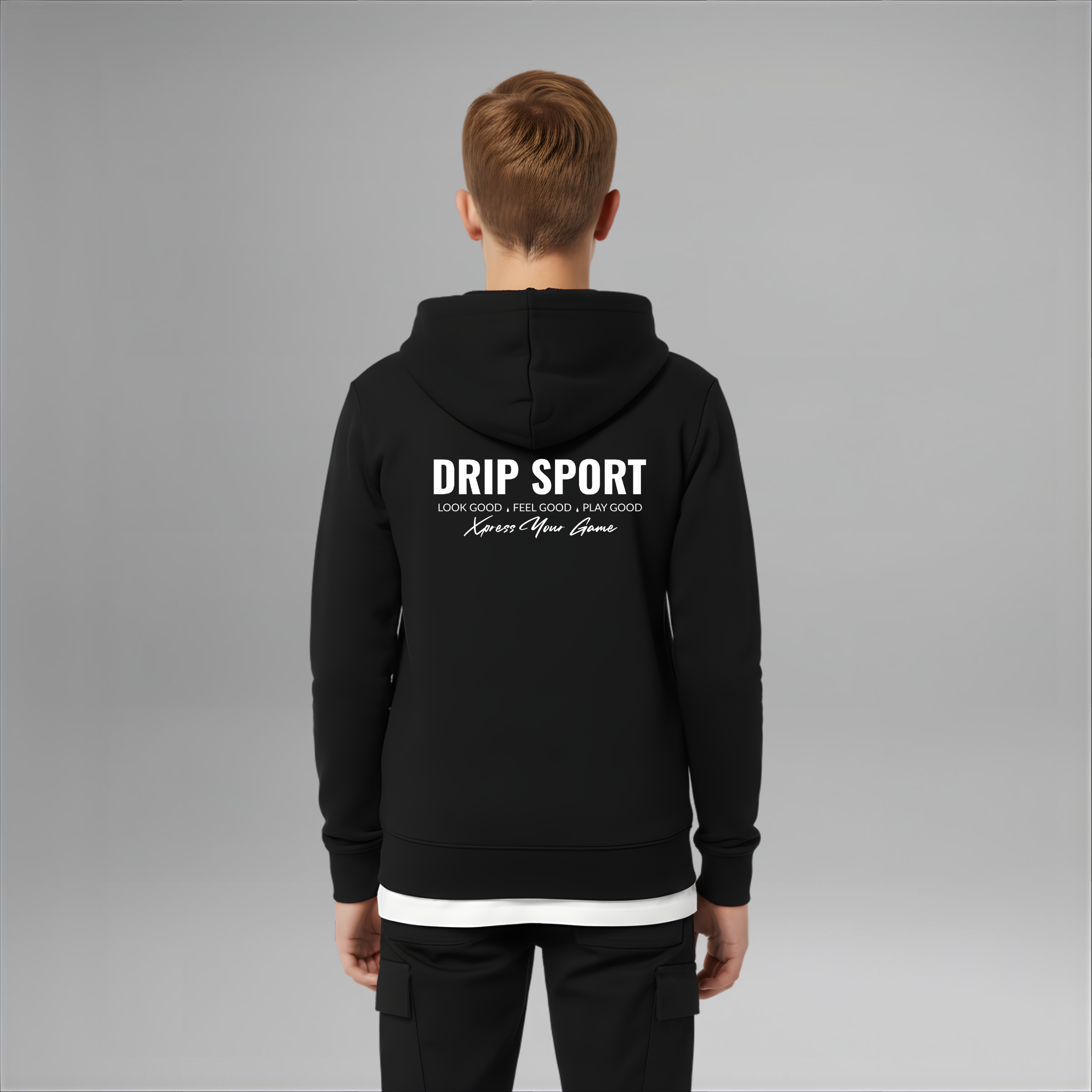 Kids Motto Hoodie | 6 Colours | Regular Fit | Midweight