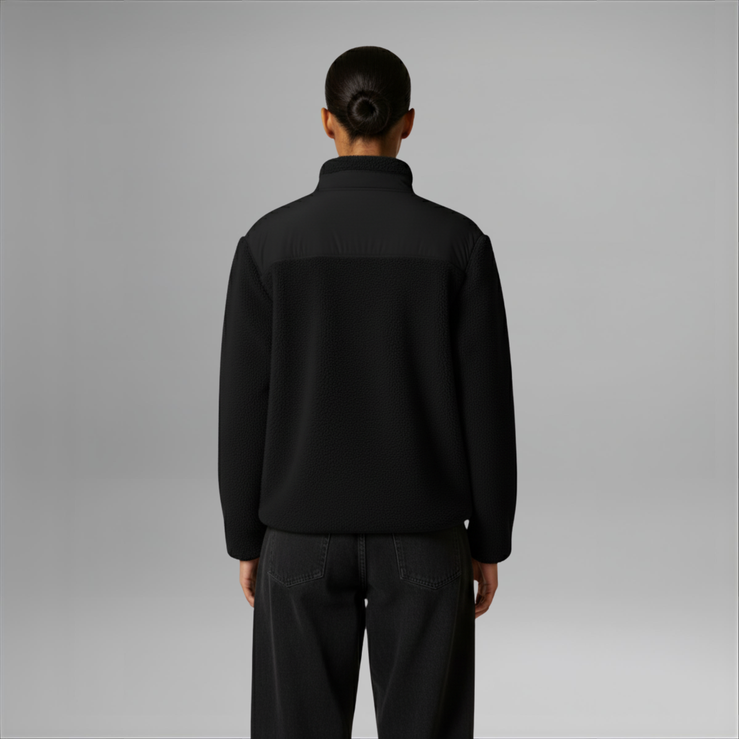 DS Initials Sherpa Fleece Jacket | 4 Colours | Relaxed Fit