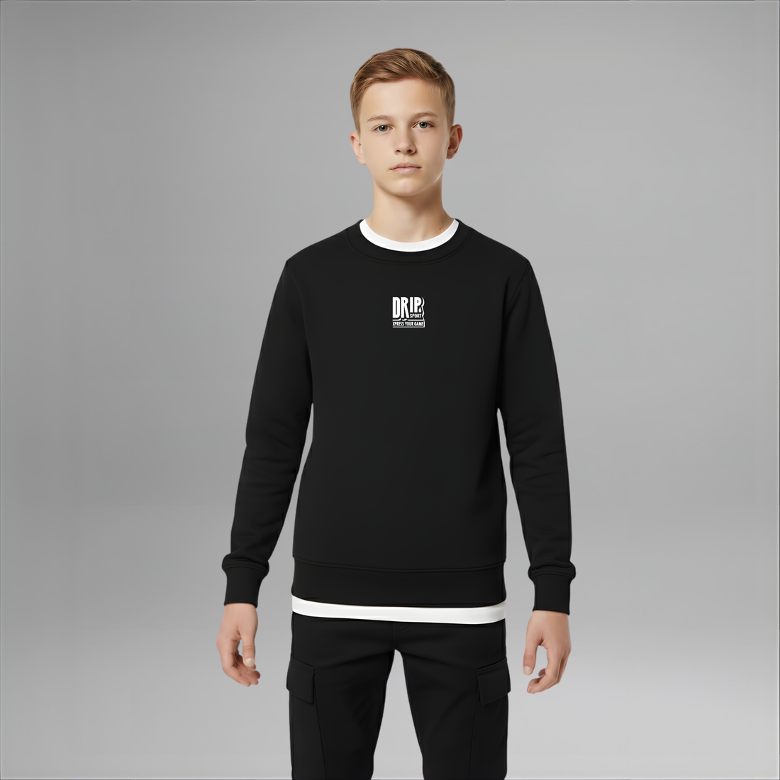 Kids Statement Sweatshirt | 5 Colours | Regular Fit | Midweight
