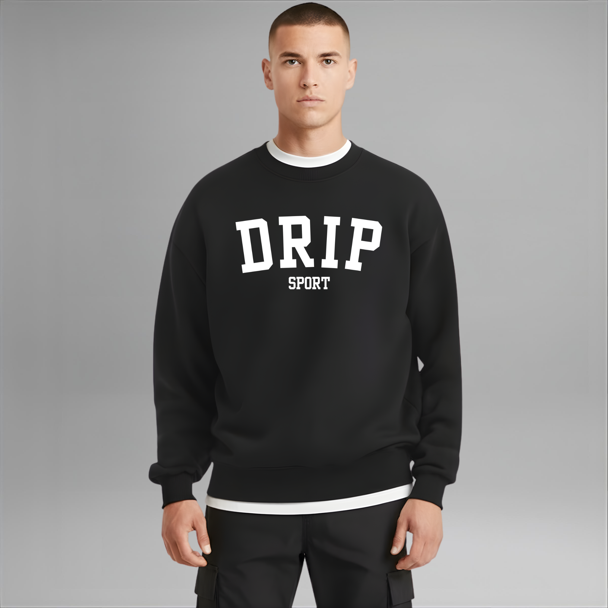 Squad Sweatshirt | 7 Colours | Relaxed Boxy Fit | Heavyweight