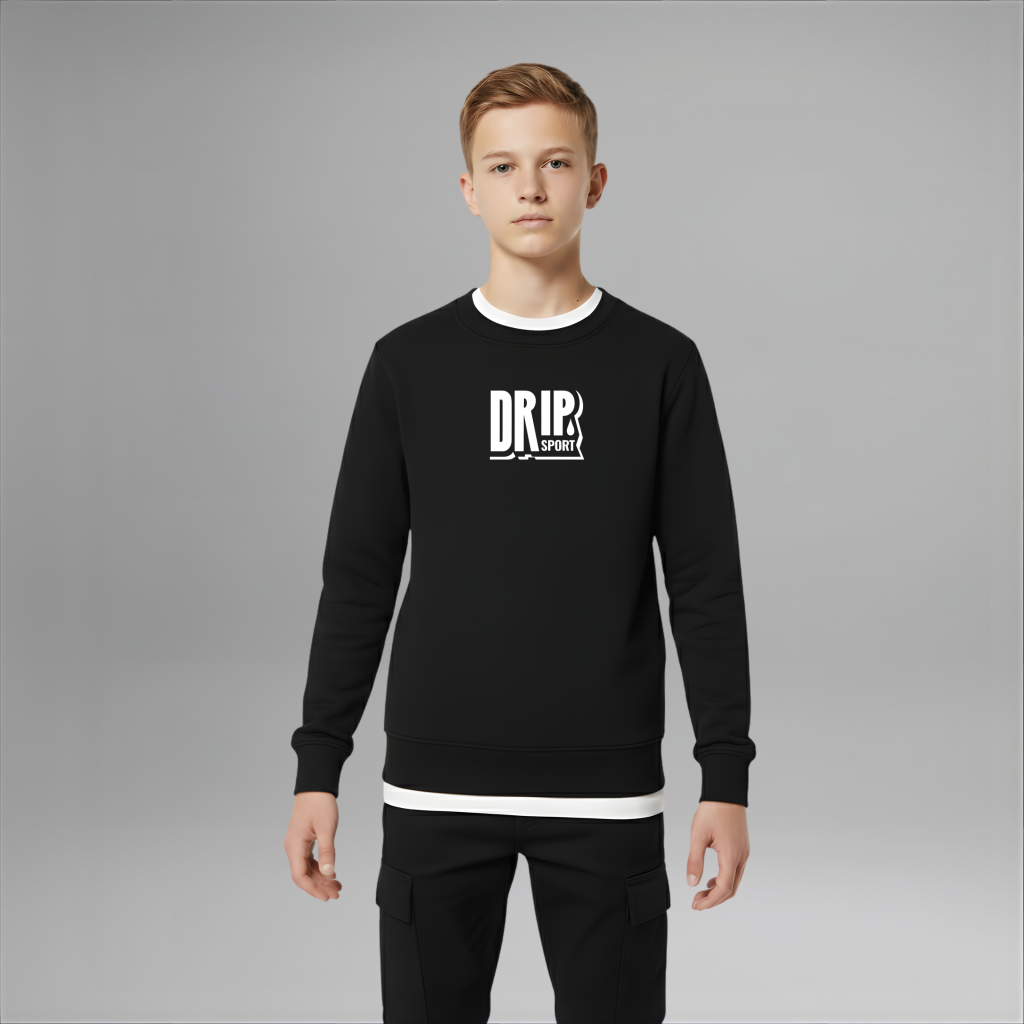 Kids Bold Sweatshirt | 5 Colours | Regular Fit | Midweight
