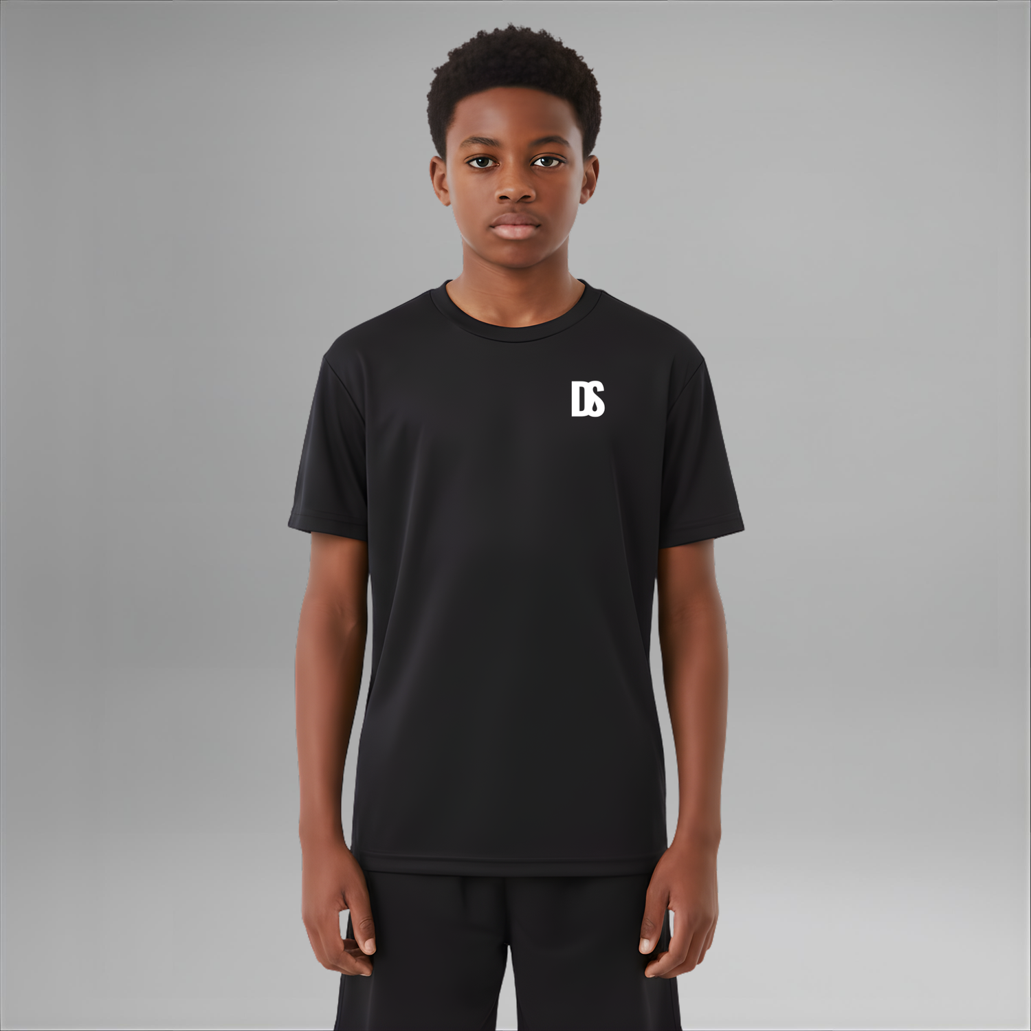 Kids DS Initials Sports T-Shirt | 14 Colours | Regular Fit | Lightweight