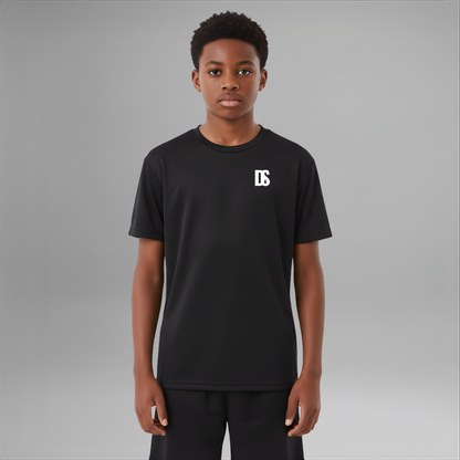 Kids DS Initials Sports T-Shirt | 14 Colours | Regular Fit | Lightweight