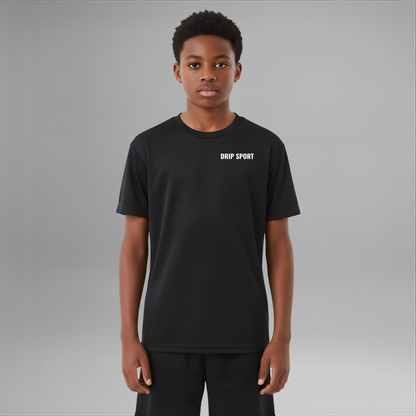 Kids Motto Sports T-Shirt | 14 Colours | Regular Fit | Lightweight