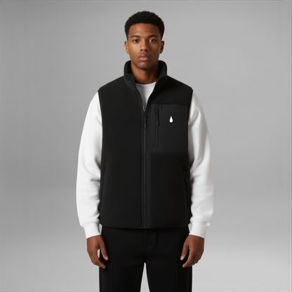 Icon Sherpa Fleece Gilet | 4 Colours | Relaxed Fit