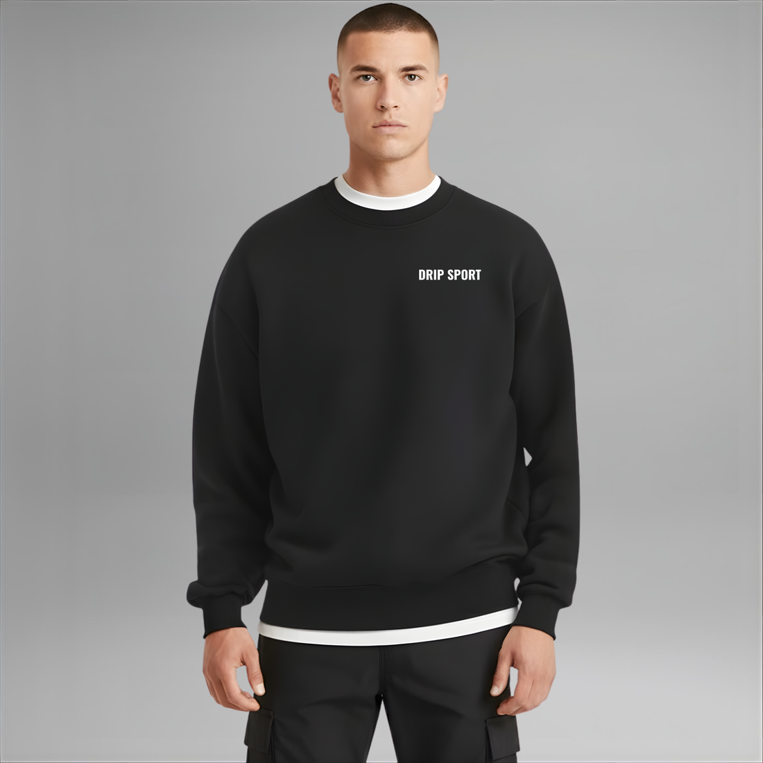 Motto Sweatshirt | 7 Colours | Relaxed Boxy Fit | Heavyweight