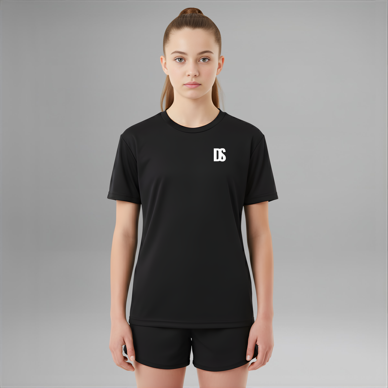 Kids DS Initials Sports T-Shirt | 14 Colours | Regular Fit | Lightweight